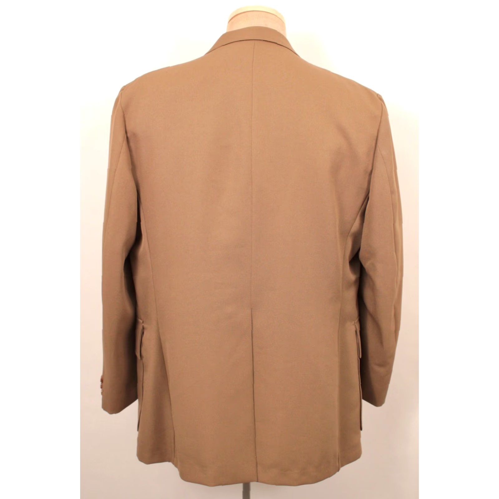 Levi's VINTAGE Levi's 70s Leisure Suit Shirt Jacket Pants 2 PC Mens Brown 44 R 1970s Disco Size 44R - 4 Thumbnail