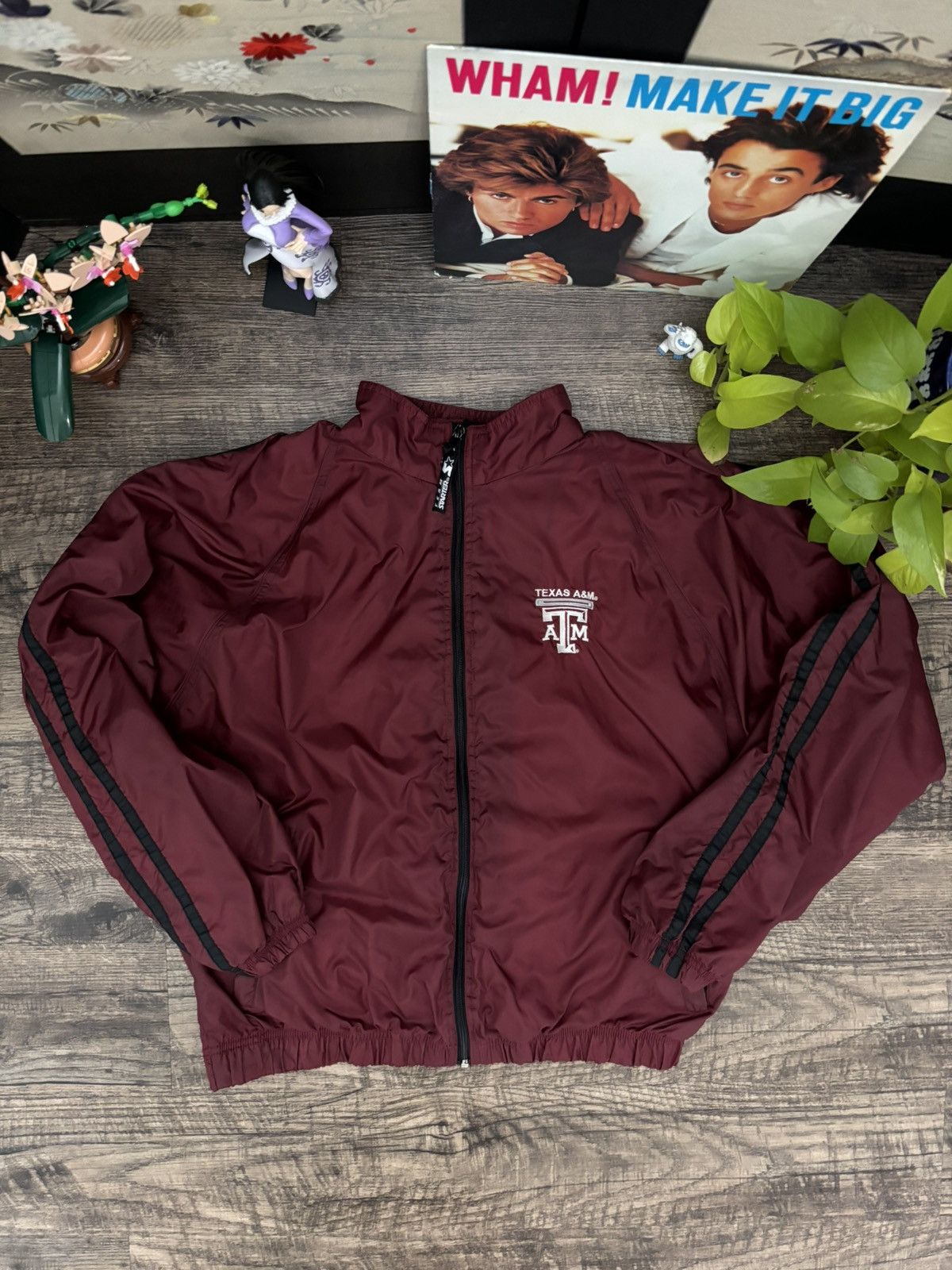Starter 90s Starter Texas A&M Windbreaker Jacket Medium Size US M / EU 48-50 / 2 - 6 Thumbnail
