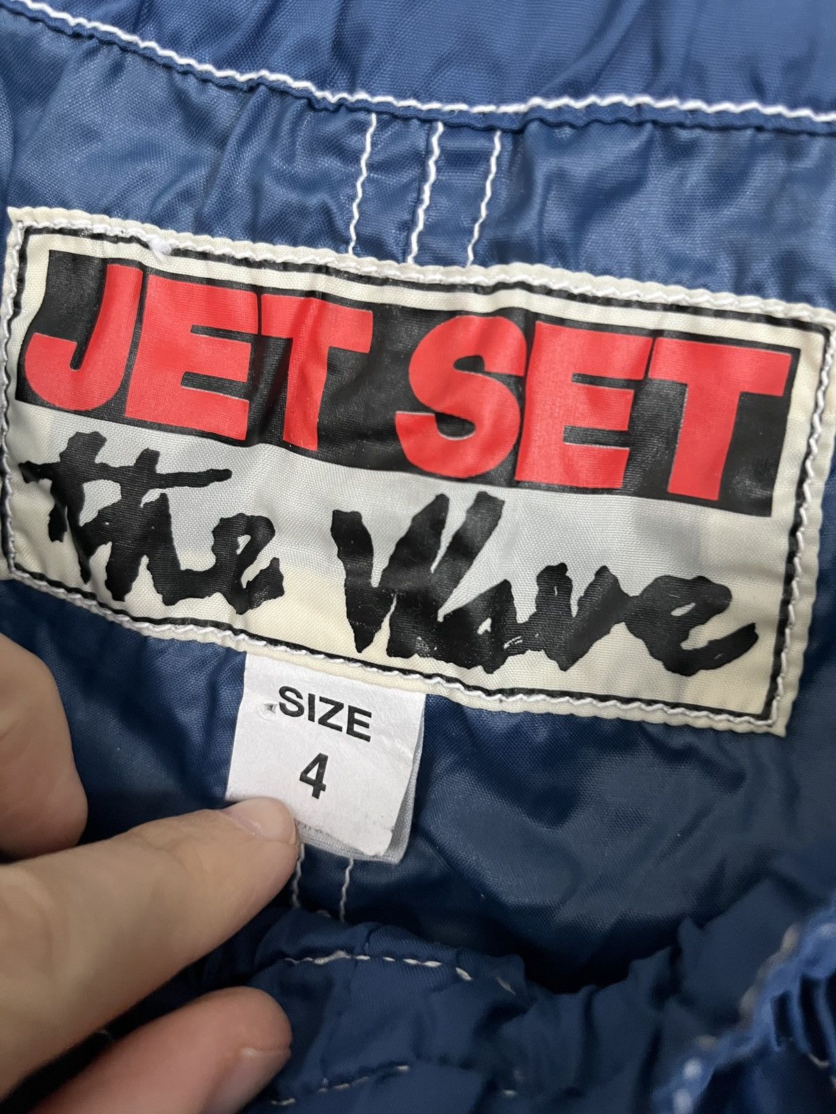 JET SET JET SET Vintage Blue Sport Outdoor Nylon Pants Size US 36 / EU 52 - 16 Thumbnail