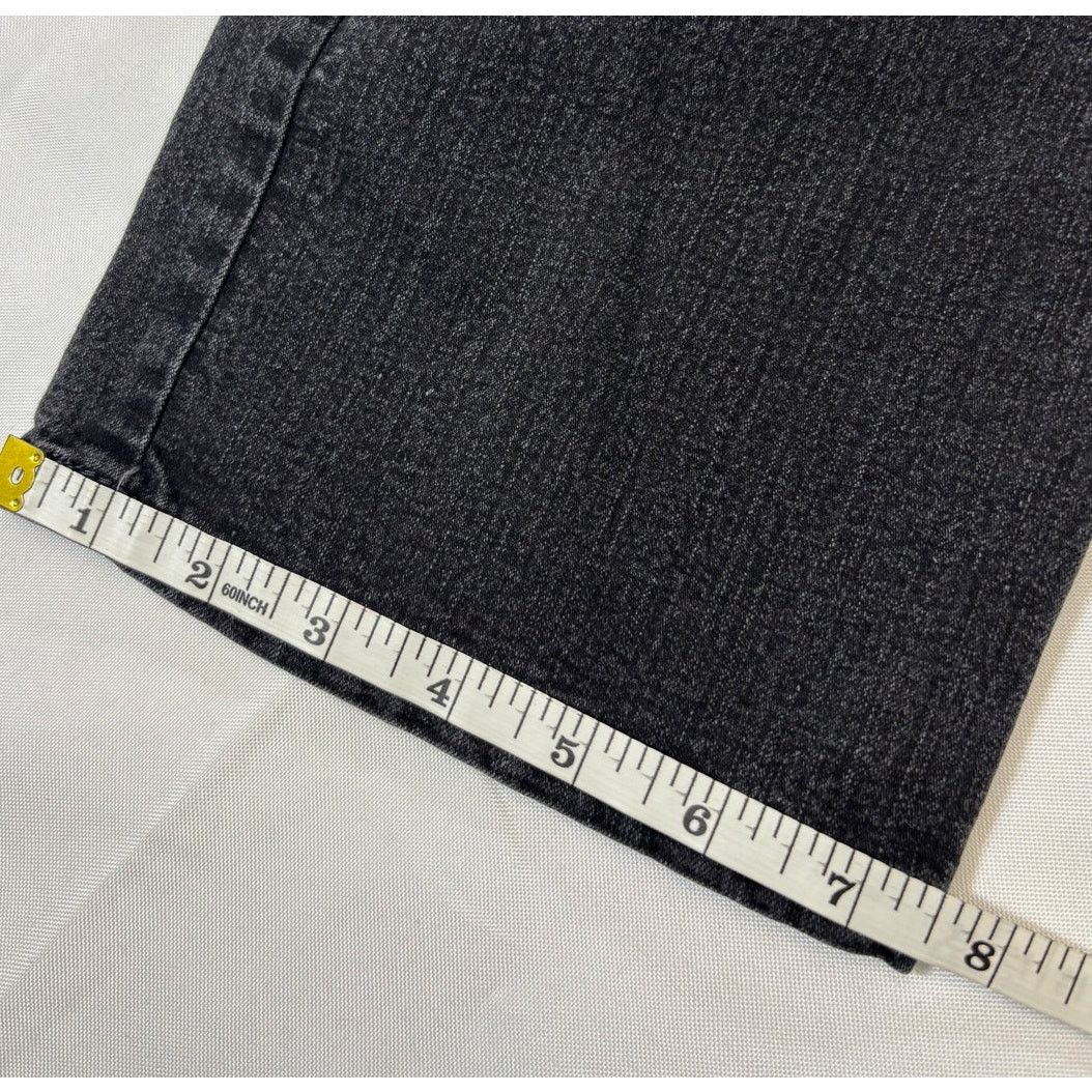 Vintage European Black Rhinestone/ Embroidered Jeans(US 10) (US 32) Size US 32 / EU 48 - 8 Thumbnail