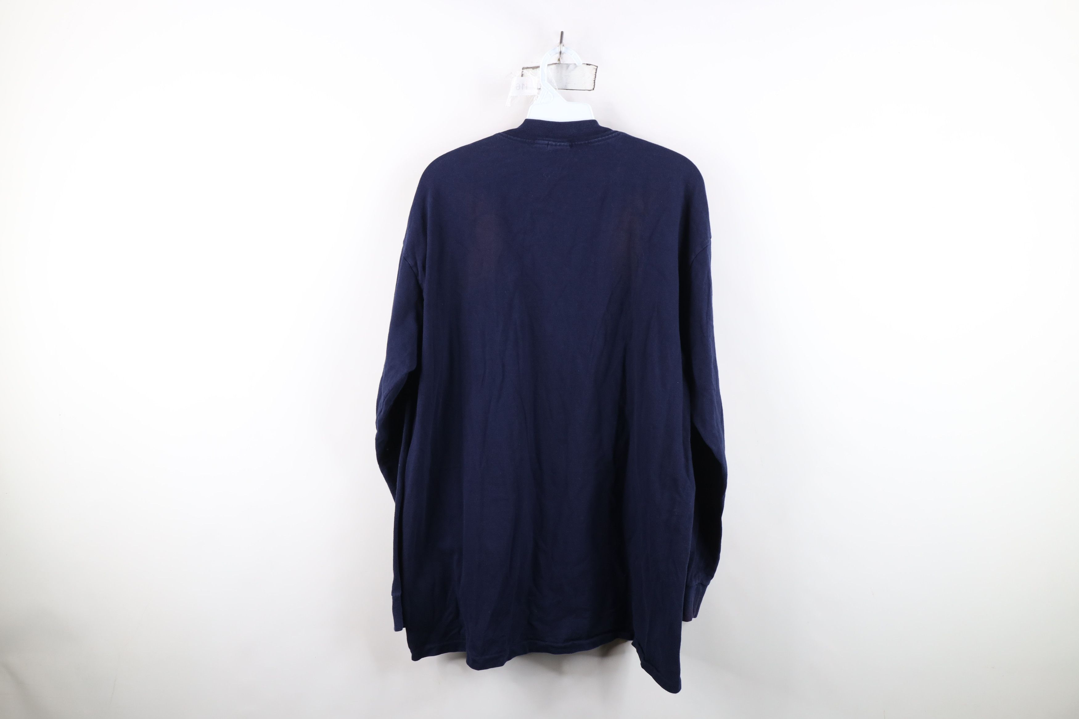 Vintage Vintage 90s Streetwear Heavy Cotton Long Sleeve T-Shirt USA Size US XL / EU 56 / 4 - 11 Thumbnail