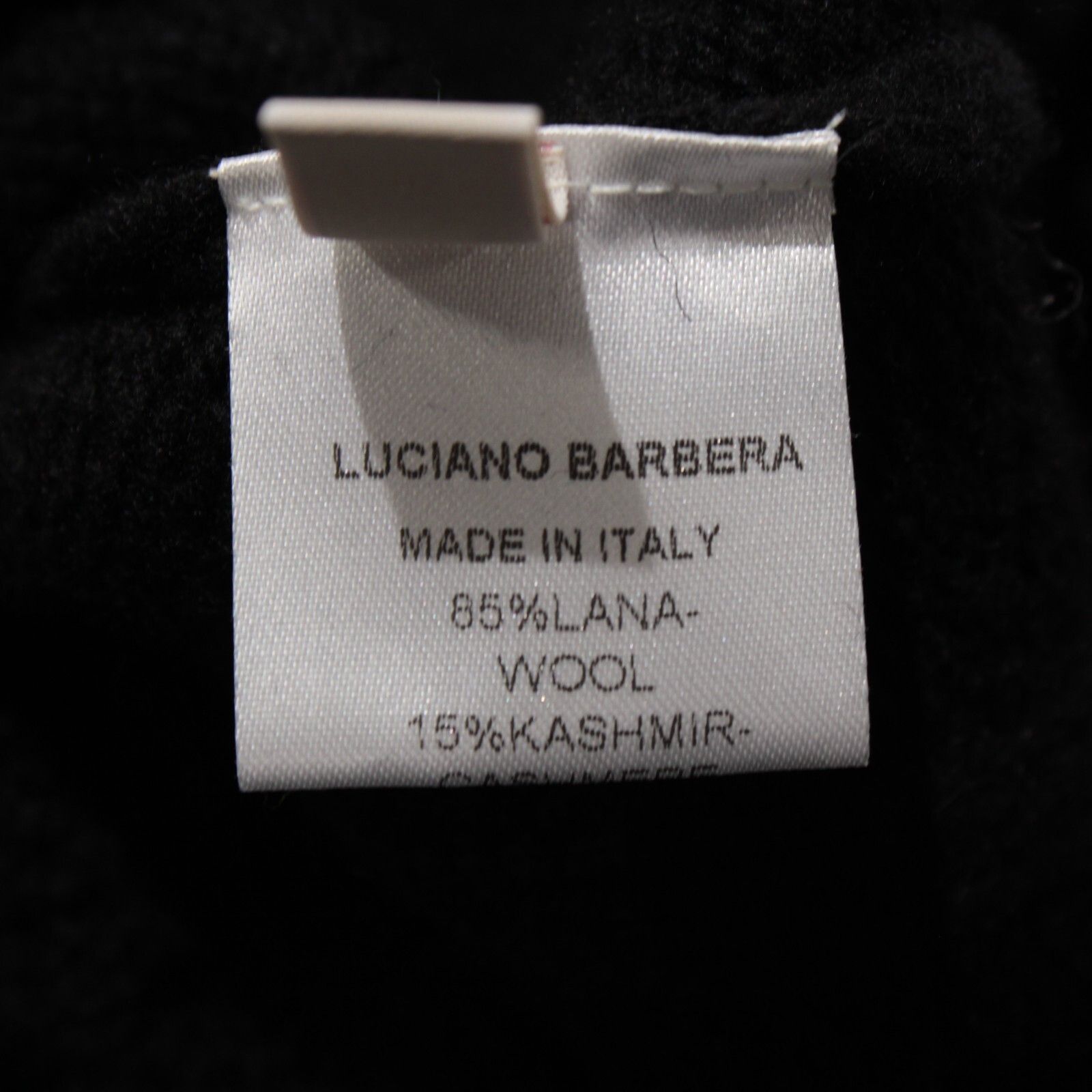 Luciano Barbera Luciano Barbera Sweater Size US M in Black Size US M / EU 48-50 / 2 - 9 Thumbnail