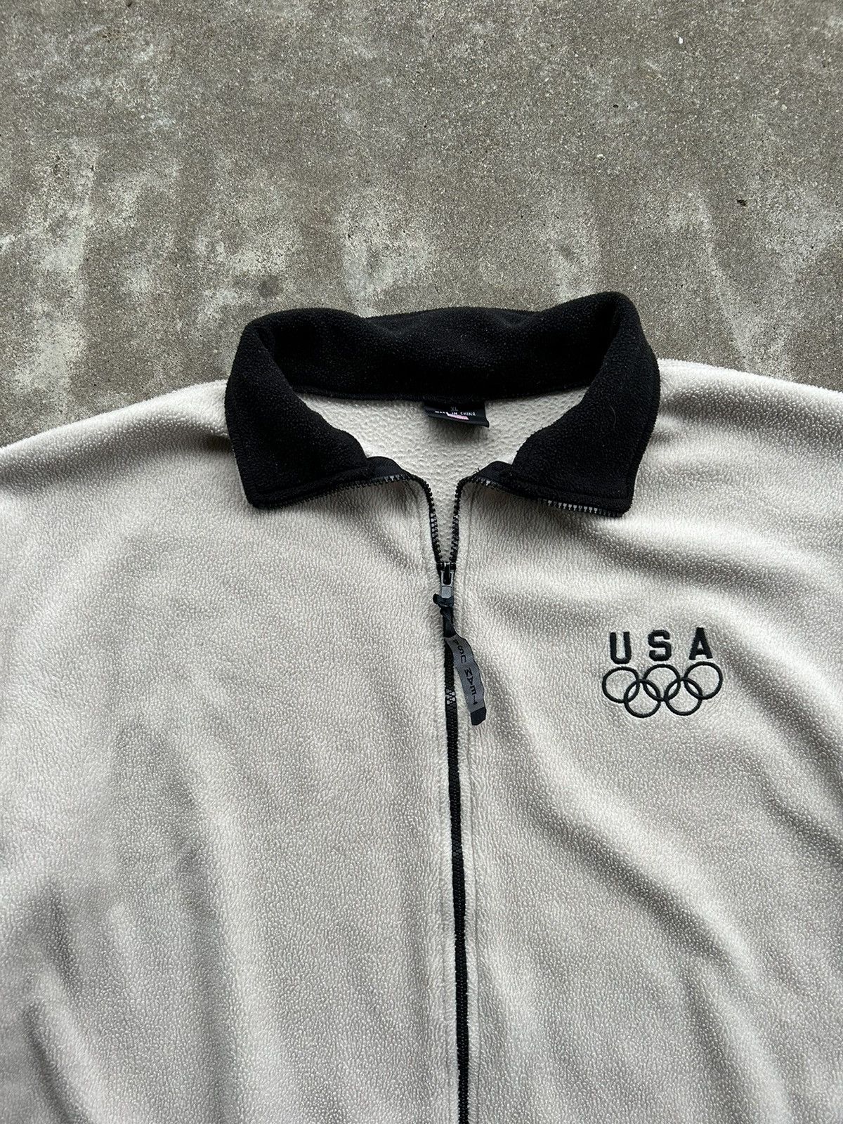 USA Olympics × Vintage Team USA Olympics Lightweight Fleece Size US XL / EU 56 / 4 - 2 Thumbnail
