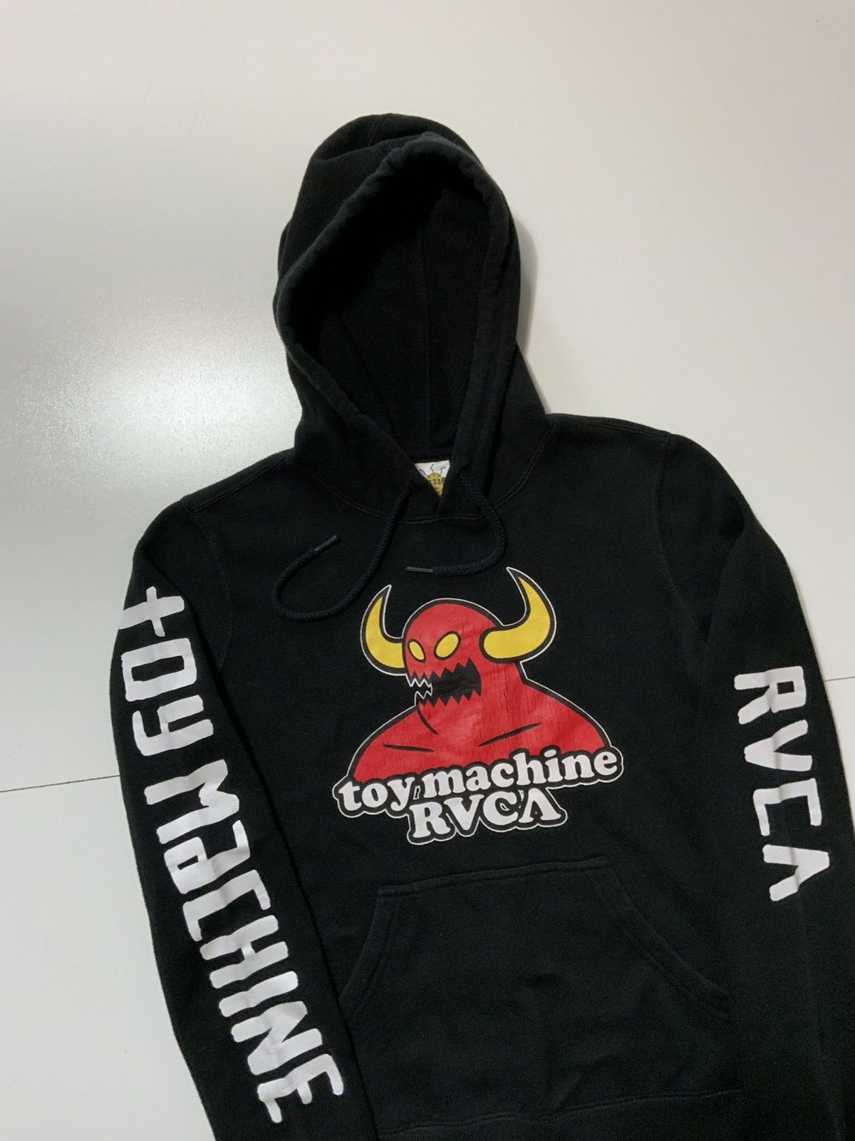 Toy Machine RVCA X Toy Machine Monster Skateboarding Pullover Hoodie Size US XS / EU 42 / 0 - 3 Thumbnail