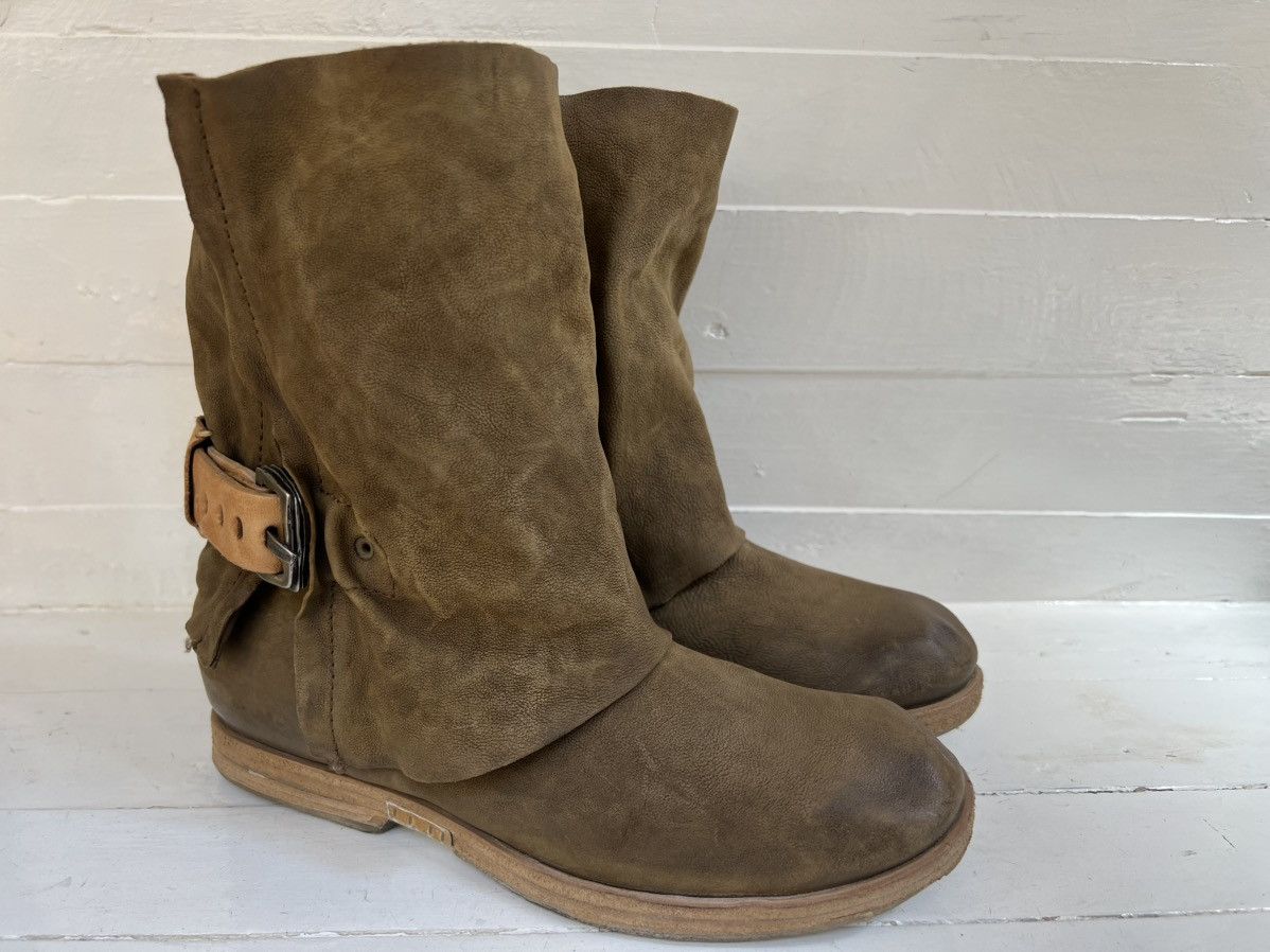 A.S.98 A.S.98 Leather Boho Biker Boot Size US 10 / IT 40 - 6 Thumbnail