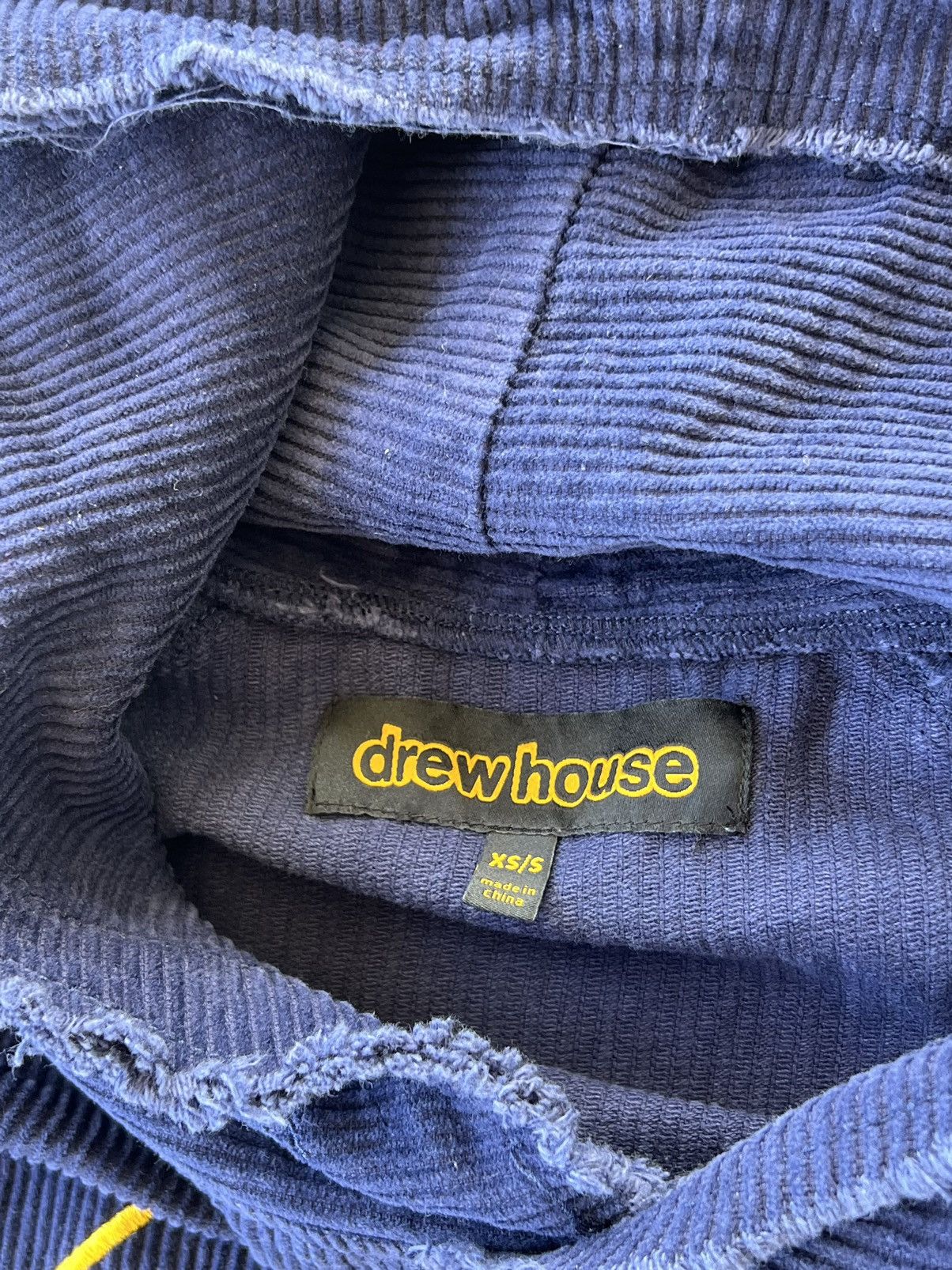 Vintage Drew House Justin Bieber Vintage Velvet Big Logo Hoodies Size US S / EU 44-46 / 1 - 7 Thumbnail