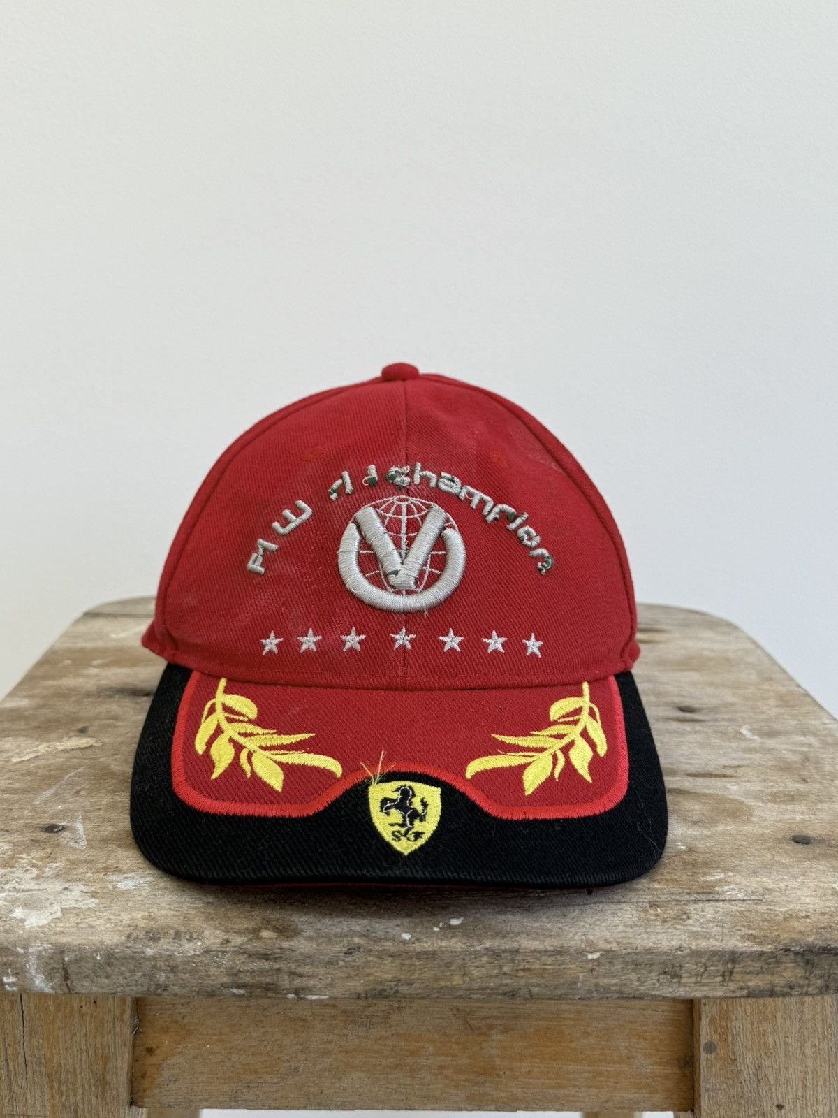 Ferrari Vintage Ferrari Marlboro Michael Schumacher Cap Hat Size ONE SIZE - 6 Thumbnail