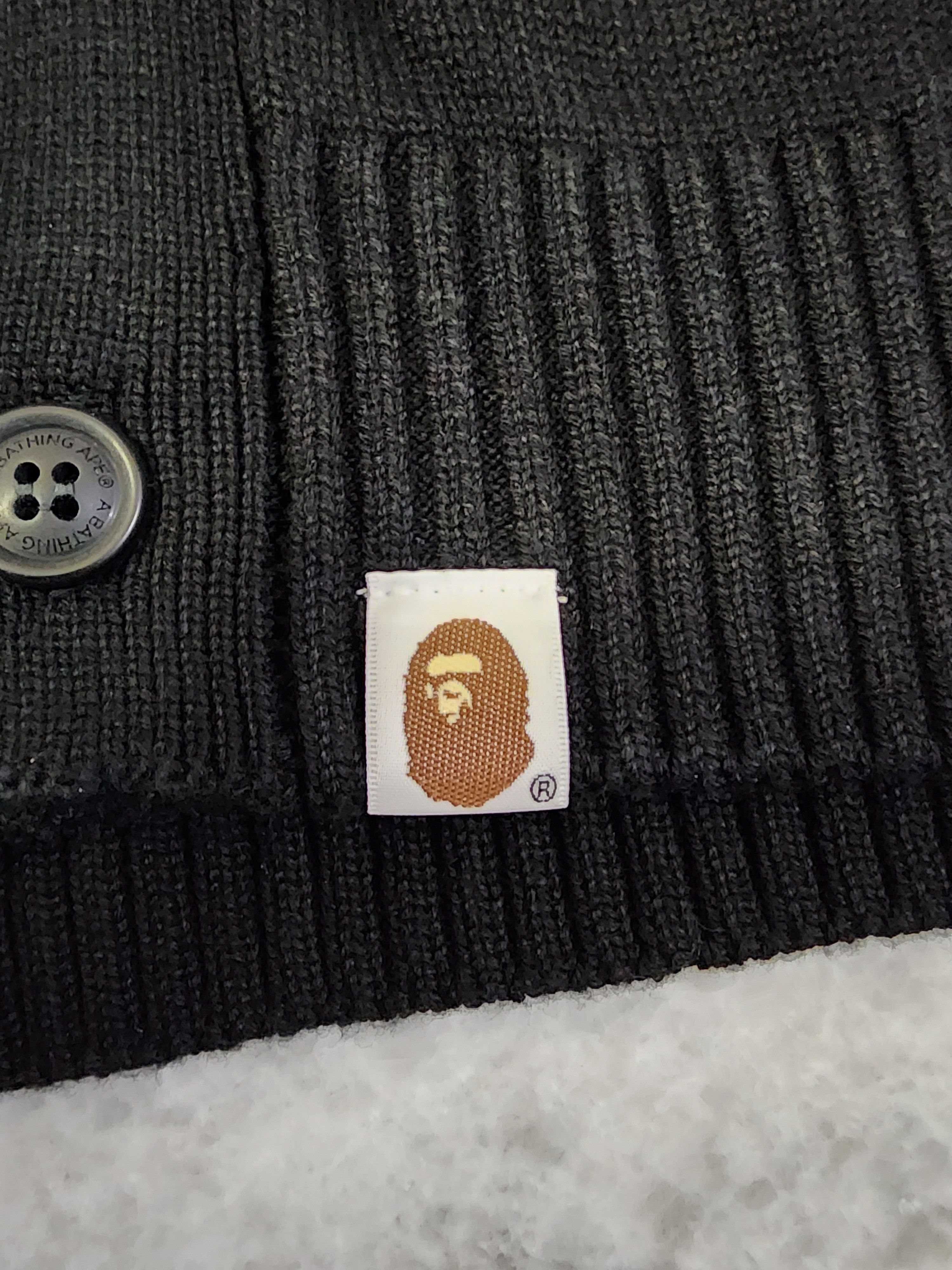 Bape Knit Cardigan Size US L / EU 52-54 / 3 - 7 Thumbnail