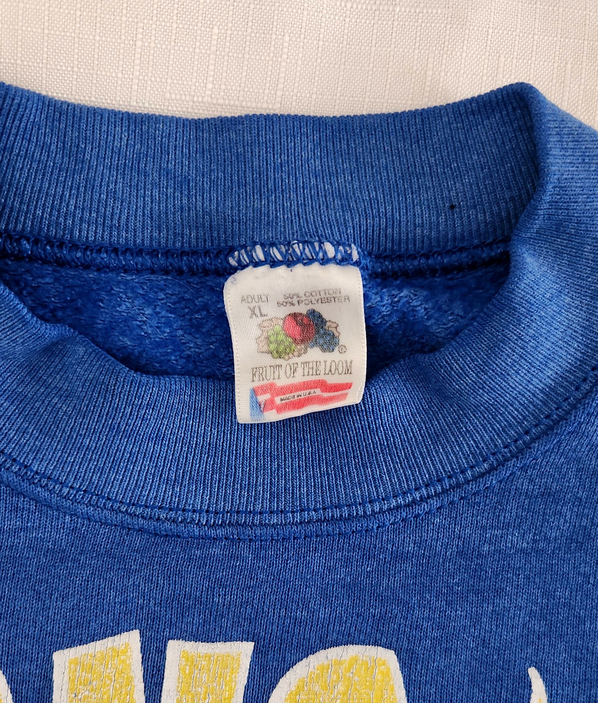 Fruit Of The Loom Vintage Fruit of the Loom Tag 90s Sons of the beach pacific Size US XL / EU 56 / 4 - 5 Thumbnail