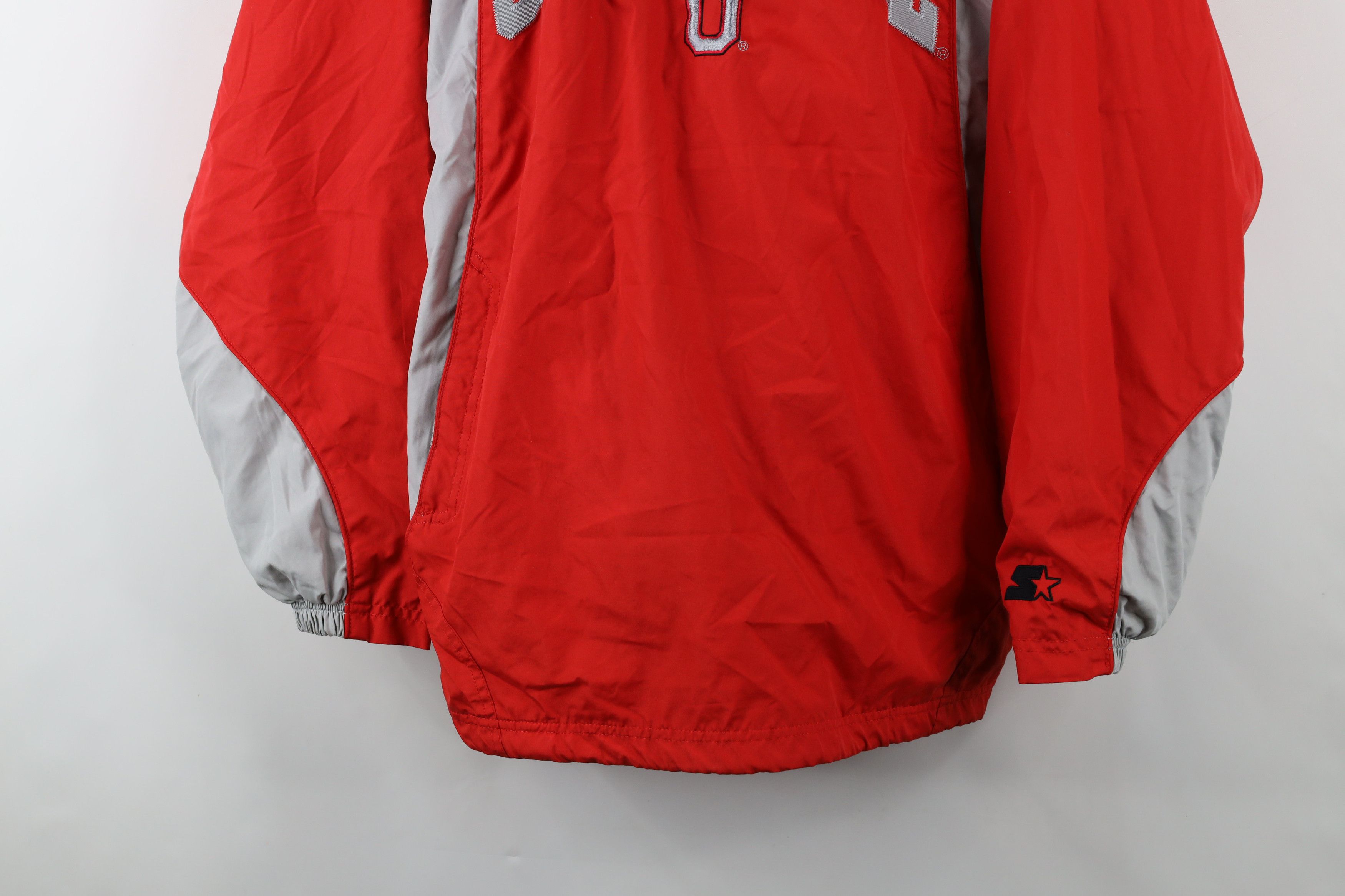 Starter × Vintage Vintage 90s Starter Ohio State University Pullover Jacket Size US M / EU 48-50 / 2 - 3 Thumbnail