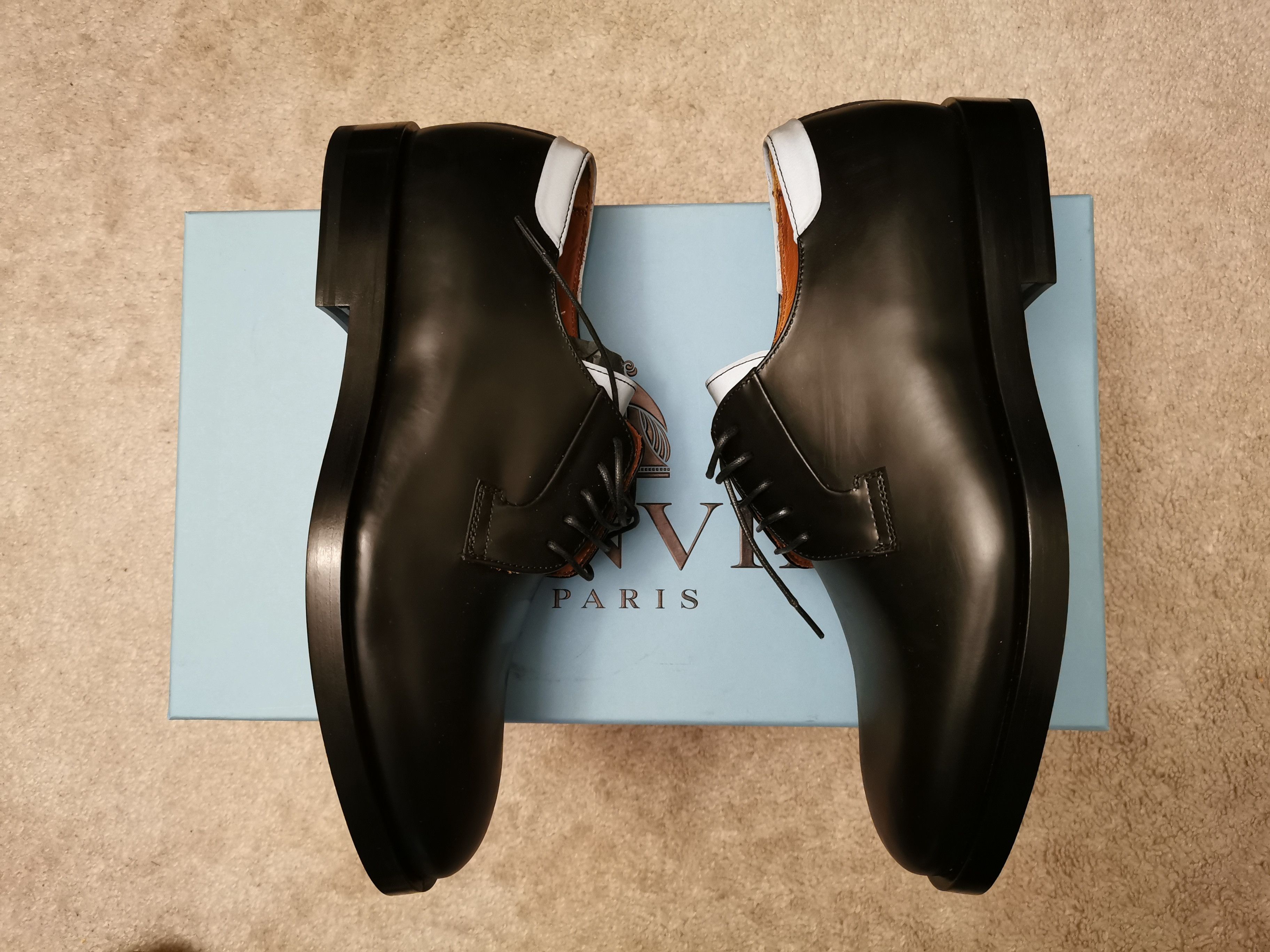 Lanvin Lanvin Classic Derby in Spazzolato Calfskin Size US 6 / EU 39 - 2 Thumbnail