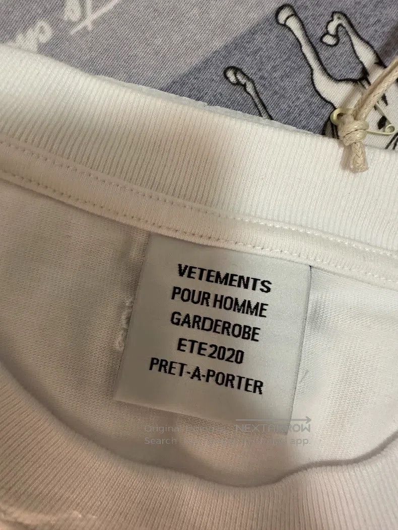 Vetements Vetements Short Sleeve Size US M / EU 48-50 / 2 - 5 Thumbnail