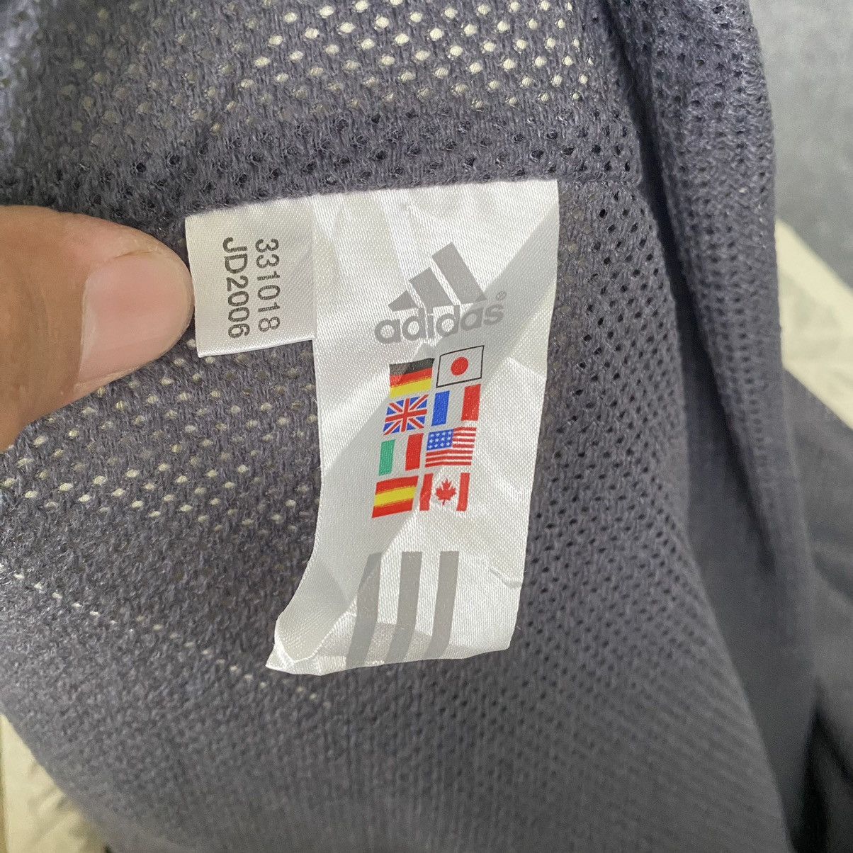 Adidas × Vintage Vintage Y2K Adidas Jacket Windbreaker Size US XXL / EU 58 / 5 - 4 Thumbnail
