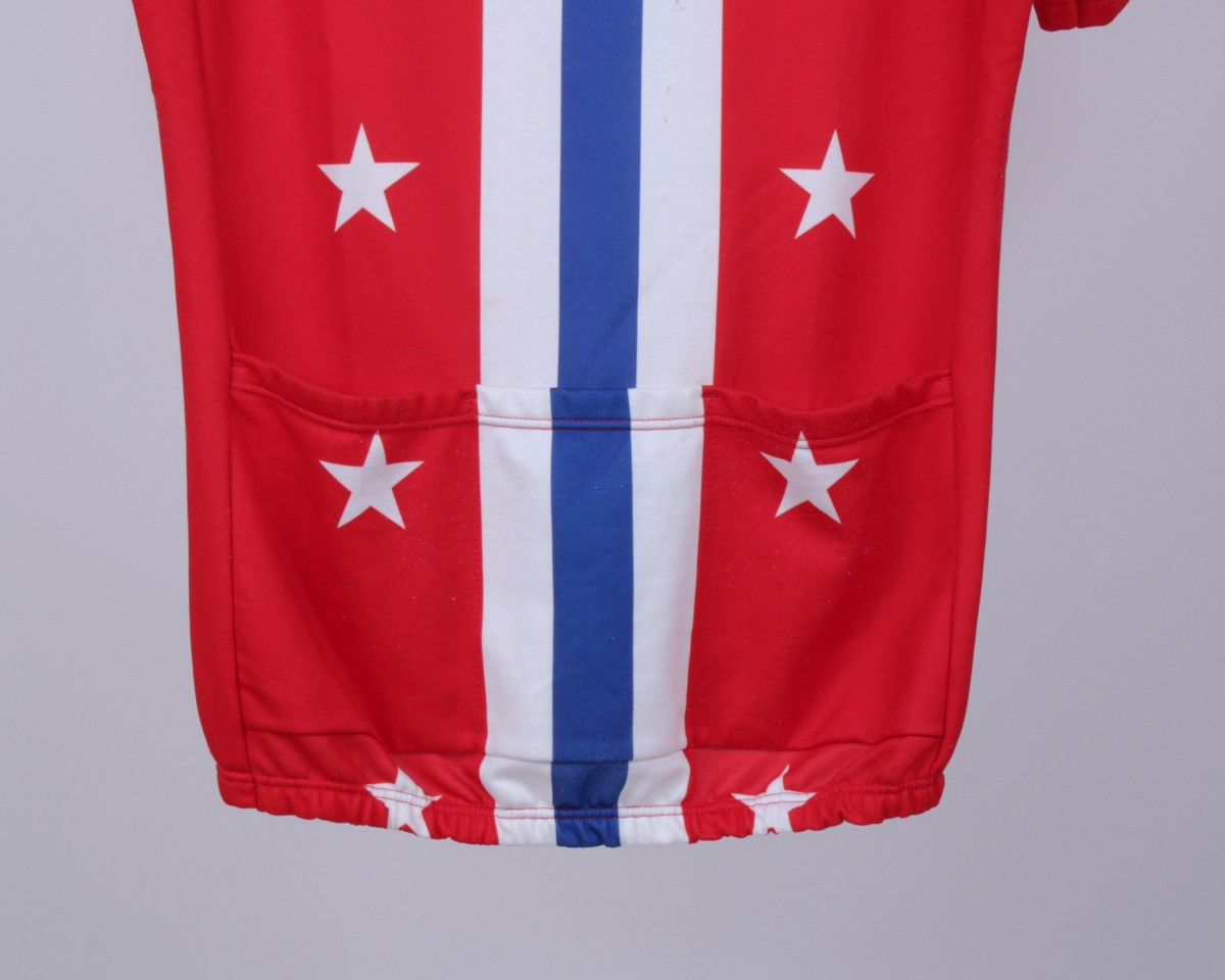 Vintage Vintage USA Flag Cycling Short Sleeve Jersey Size US M / EU 48-50 / 2 - 8 Thumbnail