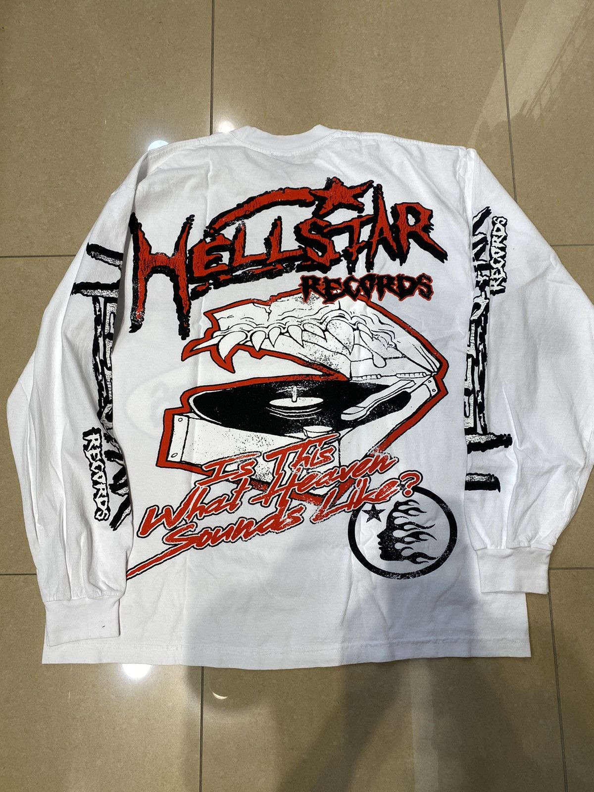 HELLSTAR Hellstar Records Longsleeve Size XL Size US XL / EU 56 / 4 - 5 Thumbnail