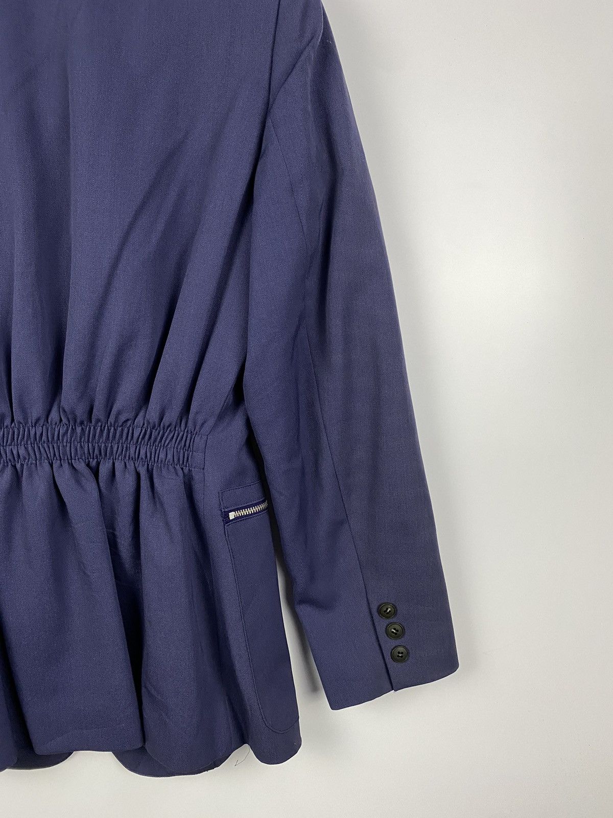 Jean Paul Gaultier ✅️Vintage Junior Gaultier Blazer Jacket Purple Size M / US 6-8 / IT 42-44 - 9 Thumbnail