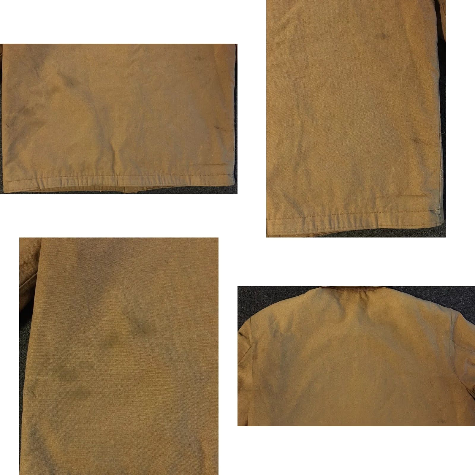 Vintage VINTAGE 90s Big Ben Faded Distress Chore Jacket 46 Work Grunge Biker Trucker 80s Size US S / EU 44-46 / 1 - 10 Thumbnail