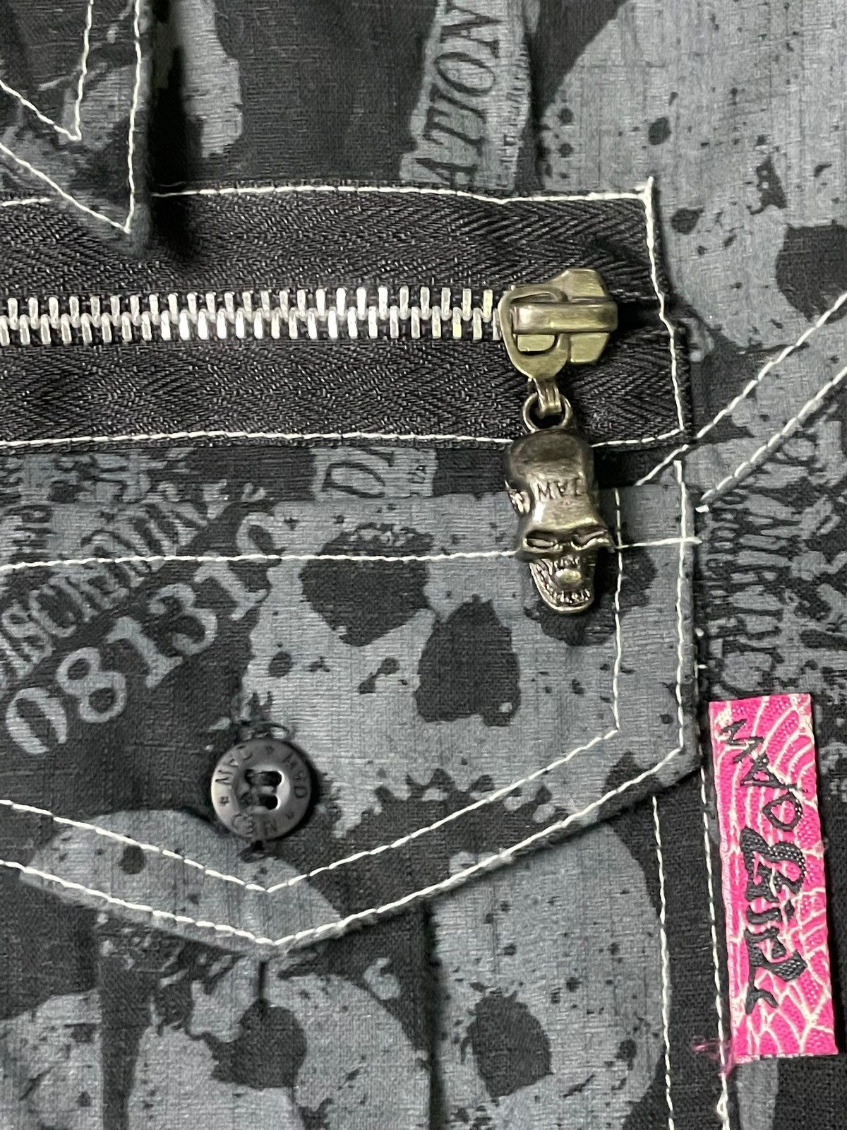 If Six Was Nine × Japanese Brand × Le Grande Bleu (L.G.B.) Vintage Mad Punks Button Ups Shirts (49) Size US L / EU 52-54 / 3 - 13 Thumbnail