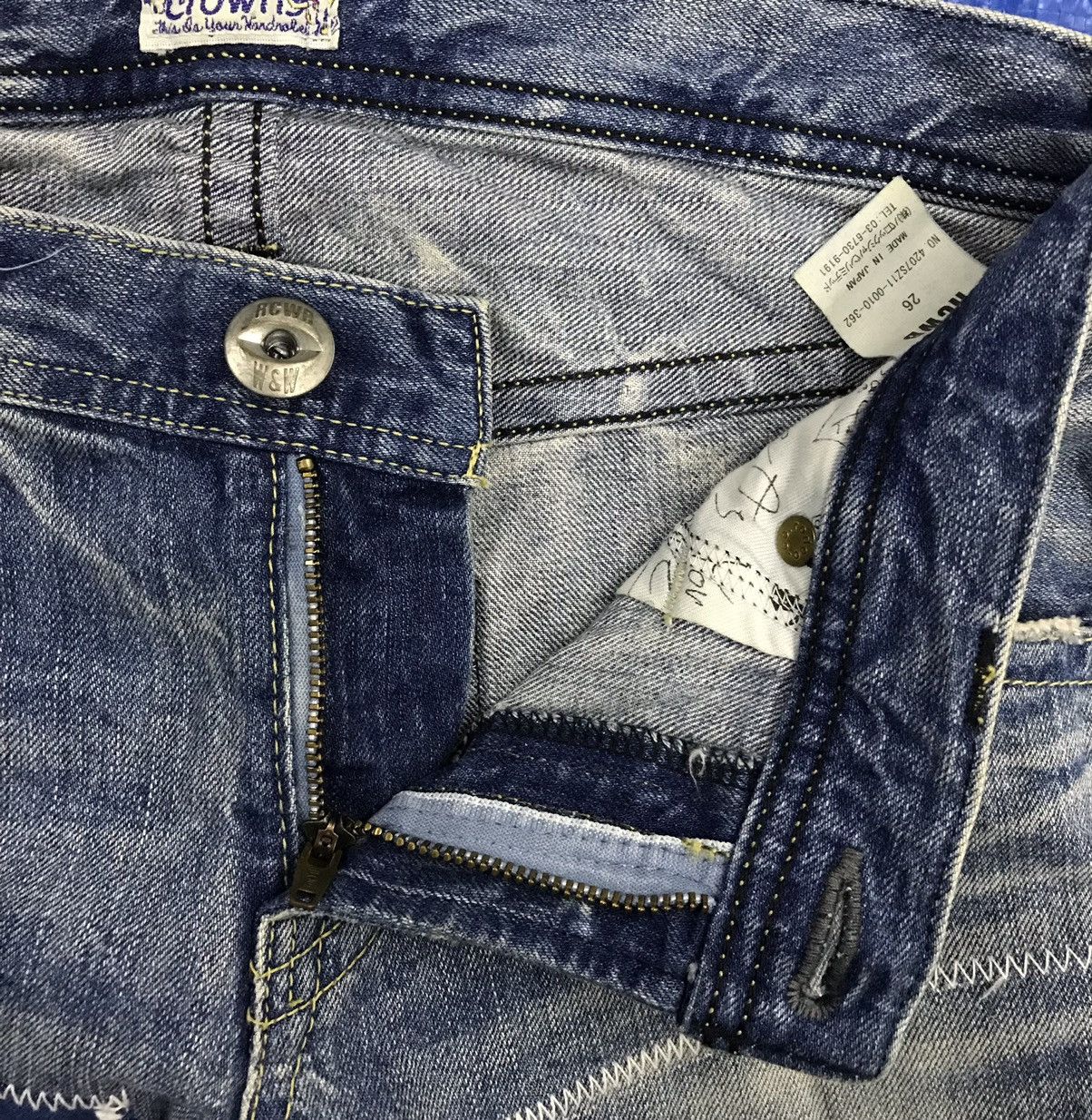 Japanese Brand × Vintage Vintage The Rodeo Crowns Made In Japan Denim Pants Size US 30 / EU 46 - 6 Thumbnail