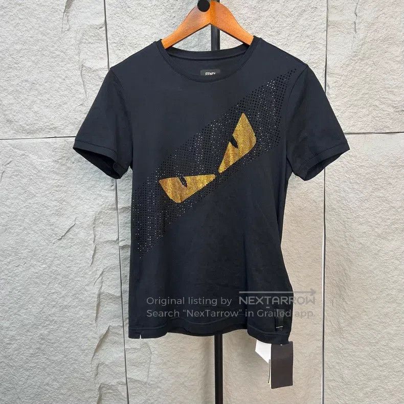 Fendi Fendi Mini Monster Short Sleeve with Crystal Eyes Size US XS / EU 42 / 0 - 1 Thumbnail
