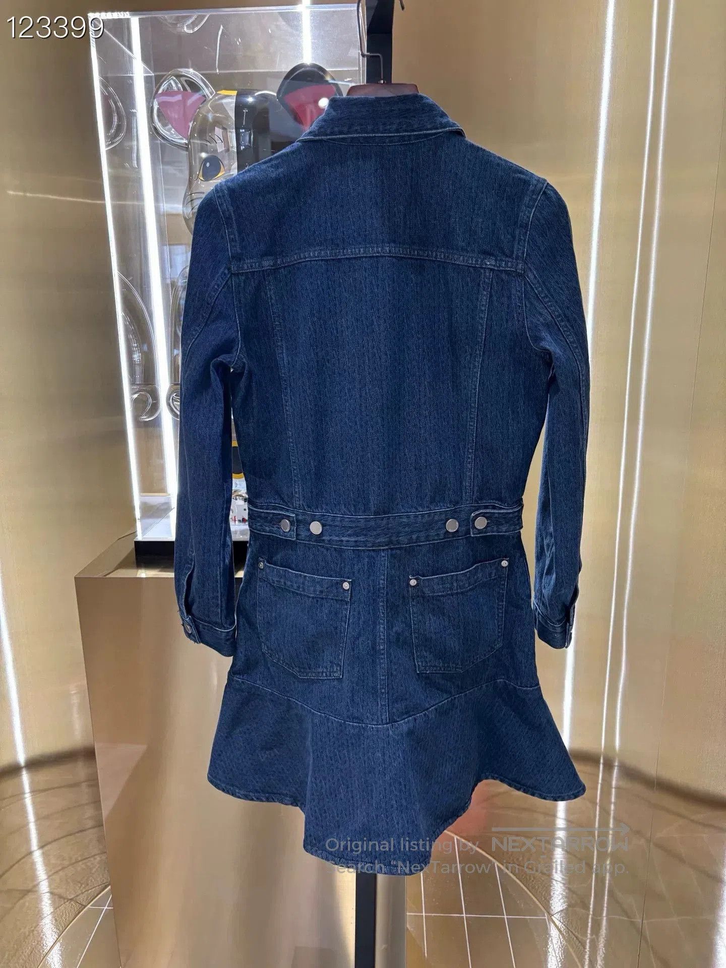 RED Valentino Valentino Red Denim Long. Size M / US 6-8 / IT 42-44 - 2 Thumbnail
