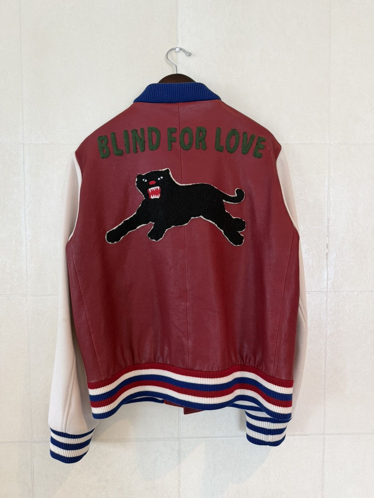 Gucci Gucci Blind For Love Leather Jacket Size US L / EU 52-54 / 3 - 2 Thumbnail