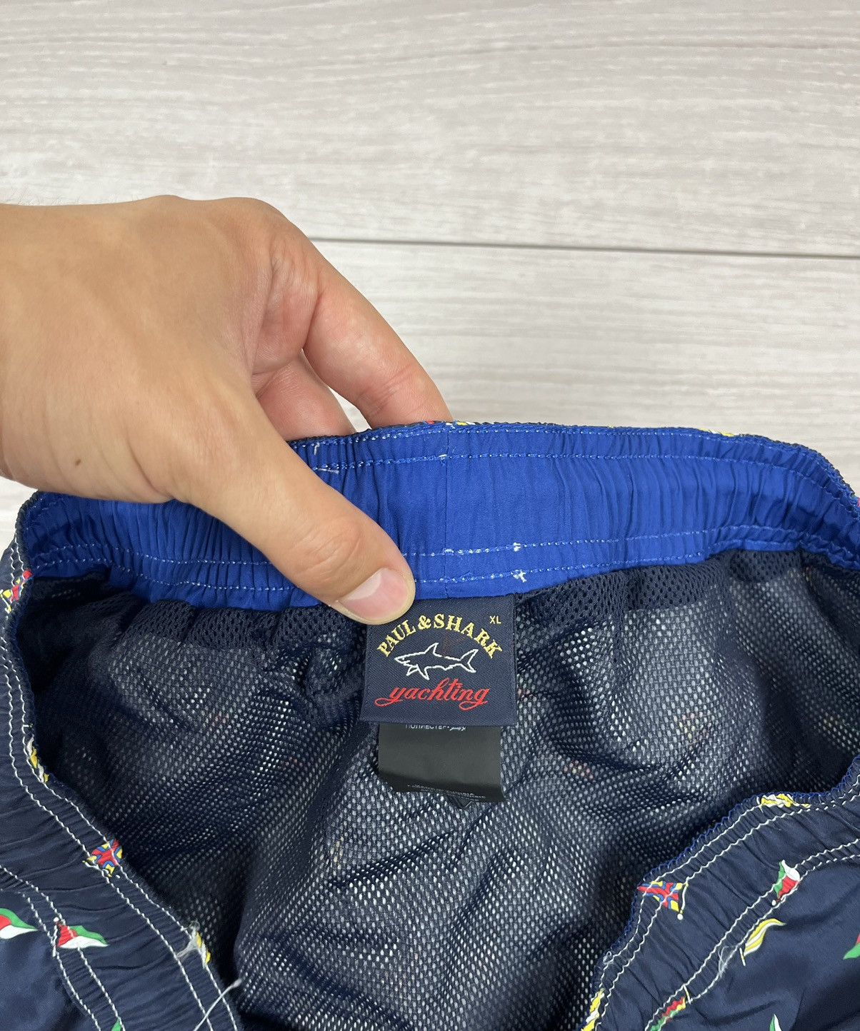 Paul & Shark Paul&Shark Yachting Blue Swim Shorts Mens XL Size US 36 / EU 52 - 8 Thumbnail