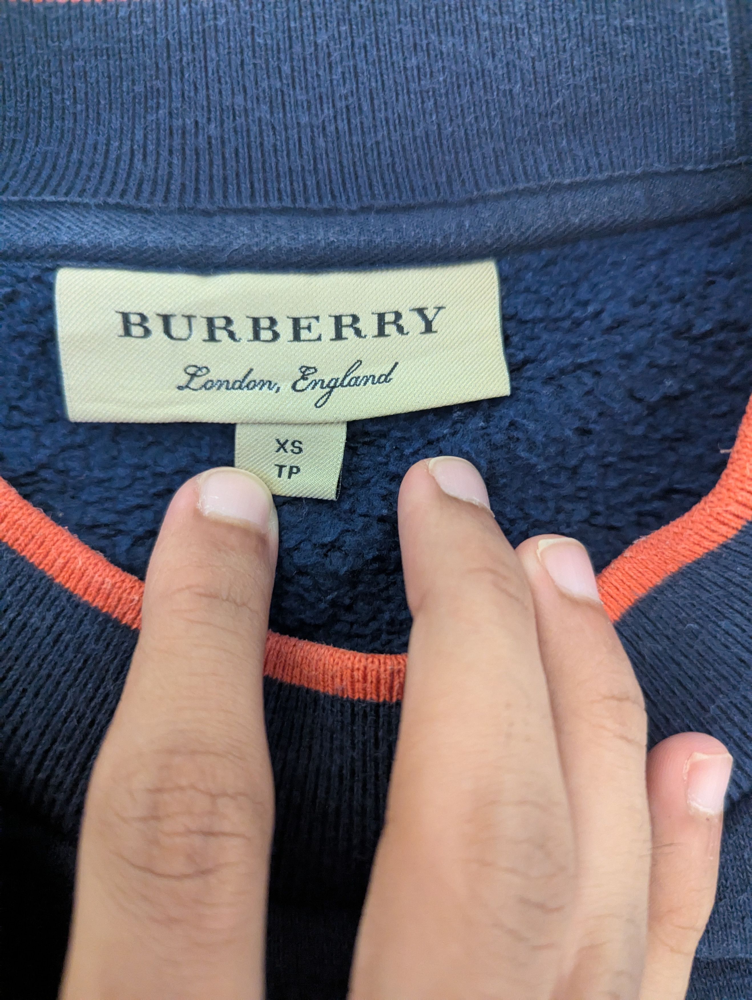 Burberry Burberry Color Block Embroidered Archive Logo Sweater Size US XS / EU 42 / 0 - 3 Thumbnail