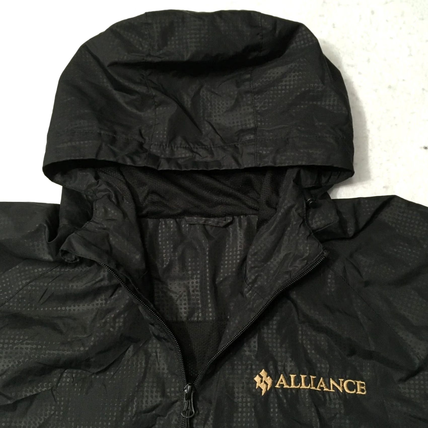 Logo 7 ALLIANCE Jacket Mens XL Black Full Zip Up vector logo Size US XL / EU 56 / 4 - 2 Thumbnail