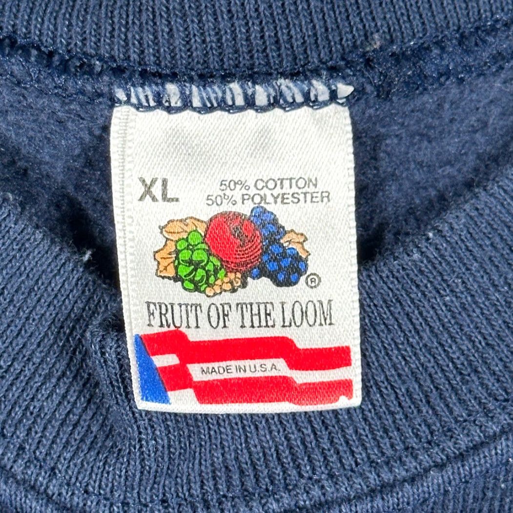 Fruit Of The Loom VINTAGE Grandma Sweater Nike Shirt Adult XL Blue Quote Raglan Crew Neck USA Made 90s Size US L / EU 52-54 / 3 - 4 Thumbnail