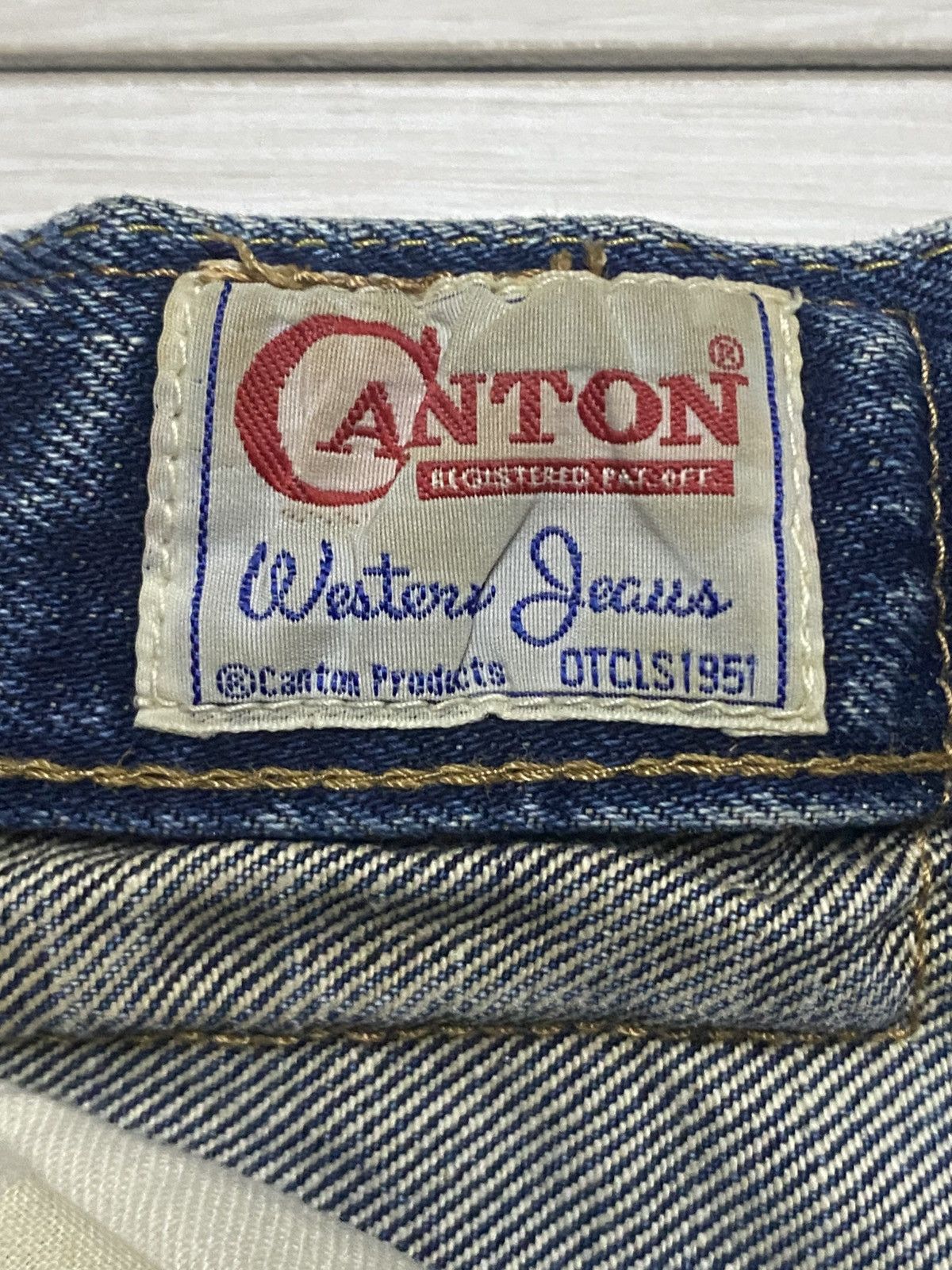 Acne Studios Vintage Canton Blue Wash Selvedge Denim Loose Jeans Size US 28 / EU 44 - 19 Thumbnail