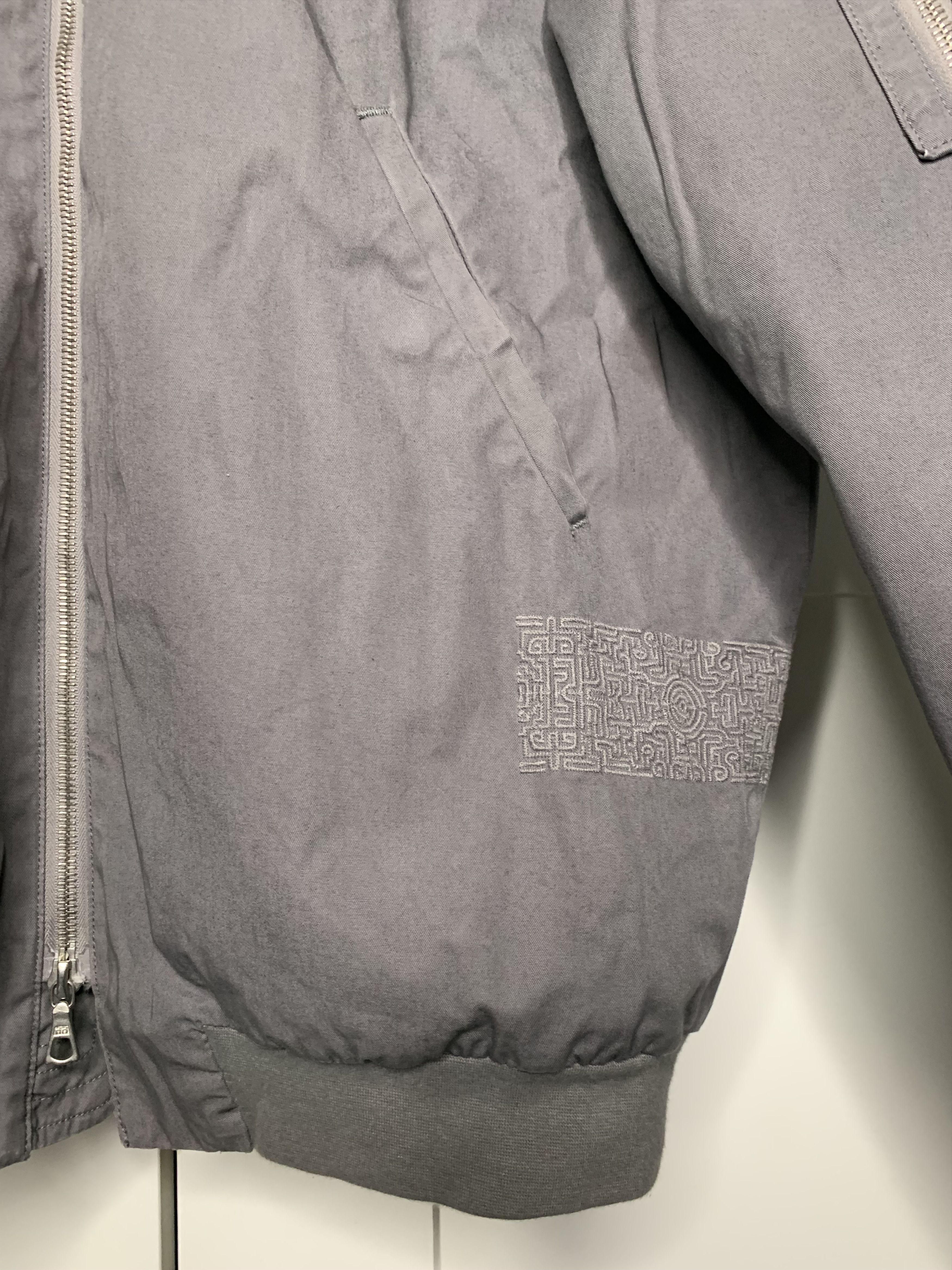 John Elliott John Elliott Gray Bomber Jacket Size US XL / EU 56 / 4 - 4 Thumbnail