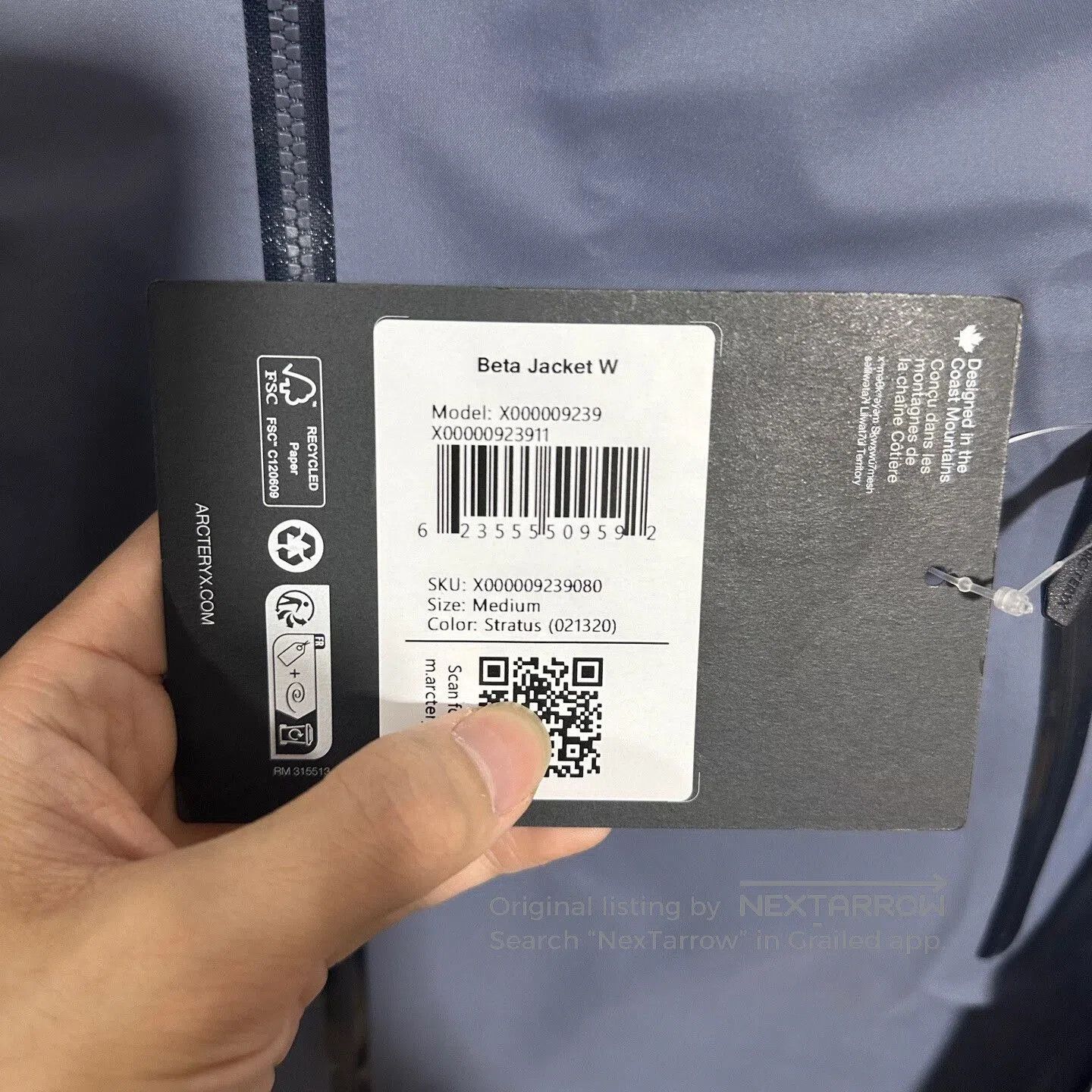 Arc'teryx Arcteryx Beta Jacket Hooded Women's Shell. Size M / US 6-8 / IT 42-44 - 7 Thumbnail