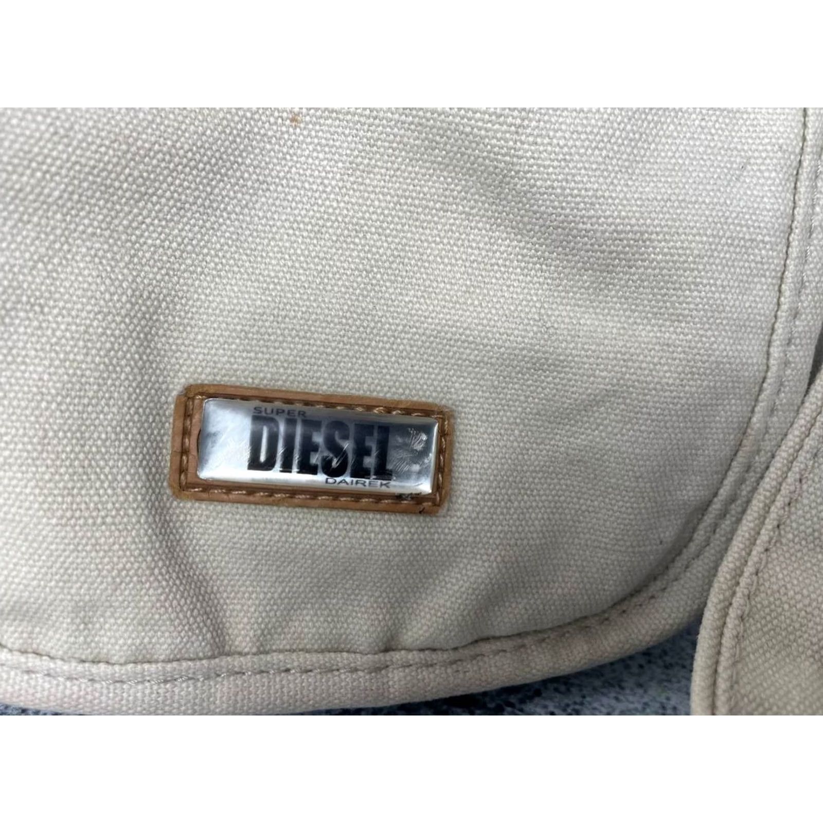 Diesel Diesel Womens Beige Adjustable Crossbody Shoulder Bag Outdoor Shopping Size ONE SIZE - 3 Thumbnail