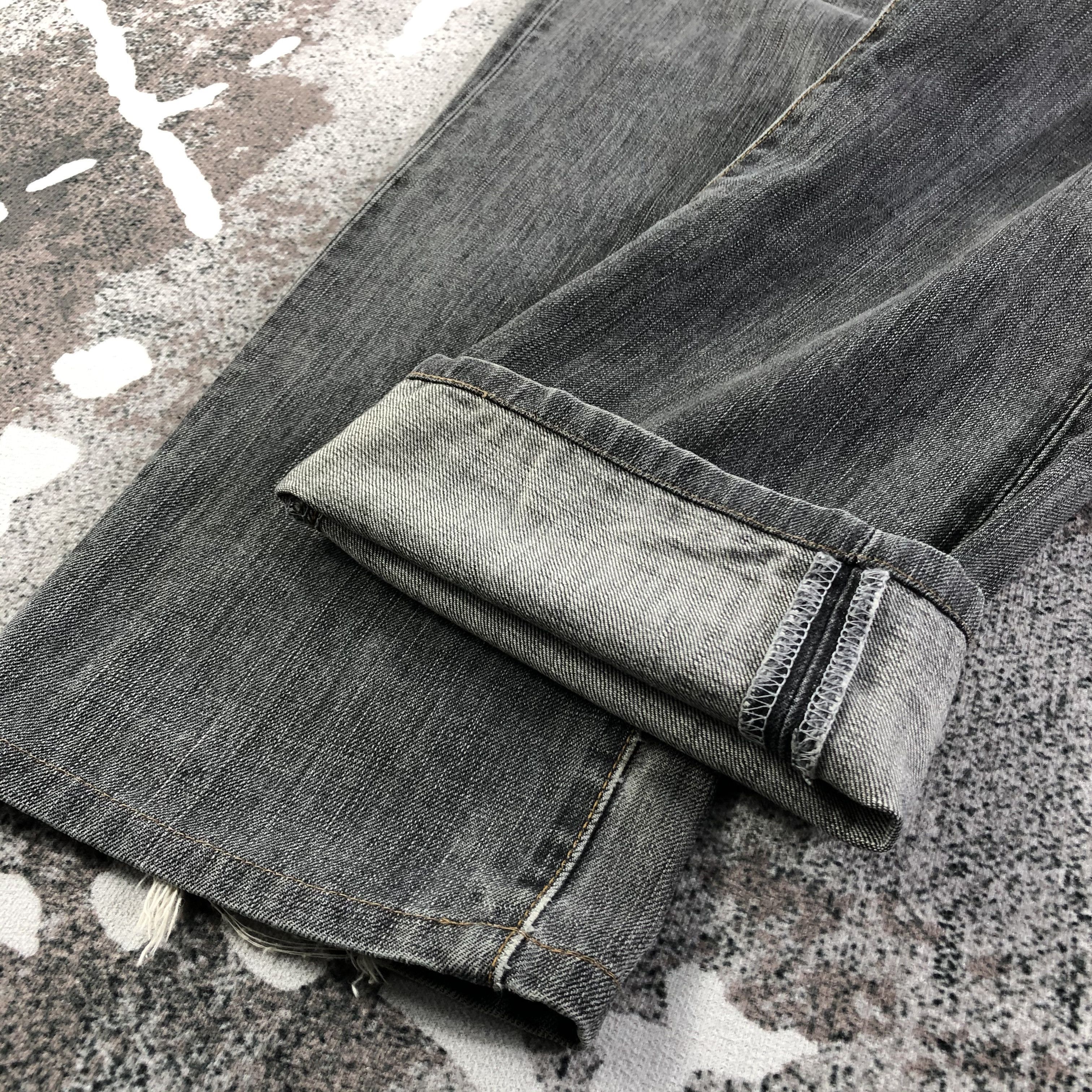 Edwin Vintage Edwin 503 Jeans Faded Gray Denim KJ1747 Size US 28 / EU 44 - 7 Thumbnail