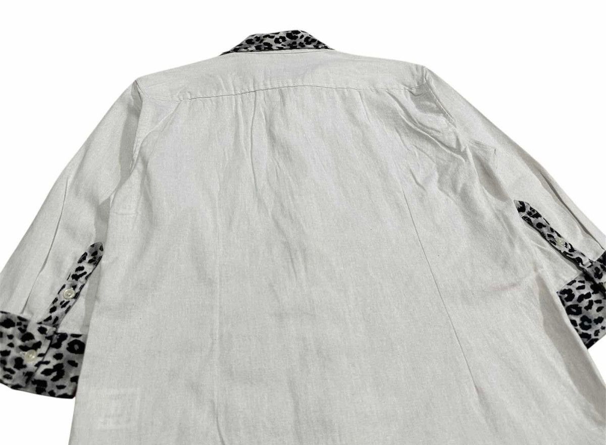 Japanese Brand 🔥Sick Y2K Semantic Design Shirt Leopard Goth Punk Size US L / EU 52-54 / 3 - 6 Thumbnail