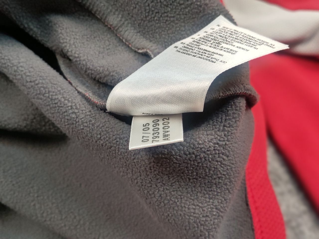 Salomon Vintage Salomon Lab Logo Zip Red Fleece Long sleeve pullover Size US M / EU 48-50 / 2 - 16 Thumbnail