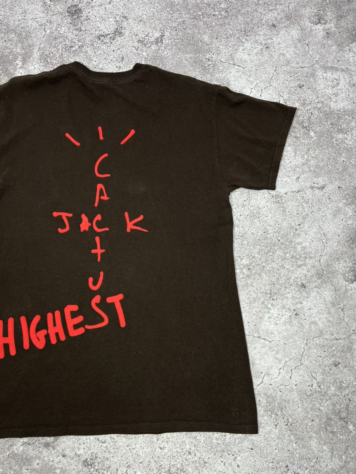 Travis Scott Travis Scott Jordan Cactus Jack Highest T-shirt Size US M / EU 48-50 / 2 - 12 Thumbnail