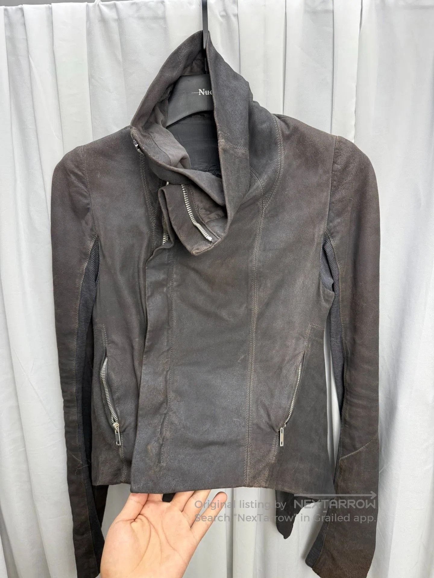 Rick Owens Rick Owens Distressed Sheepskin Jacket 40. Size US XXS / EU 40 - 5 Thumbnail