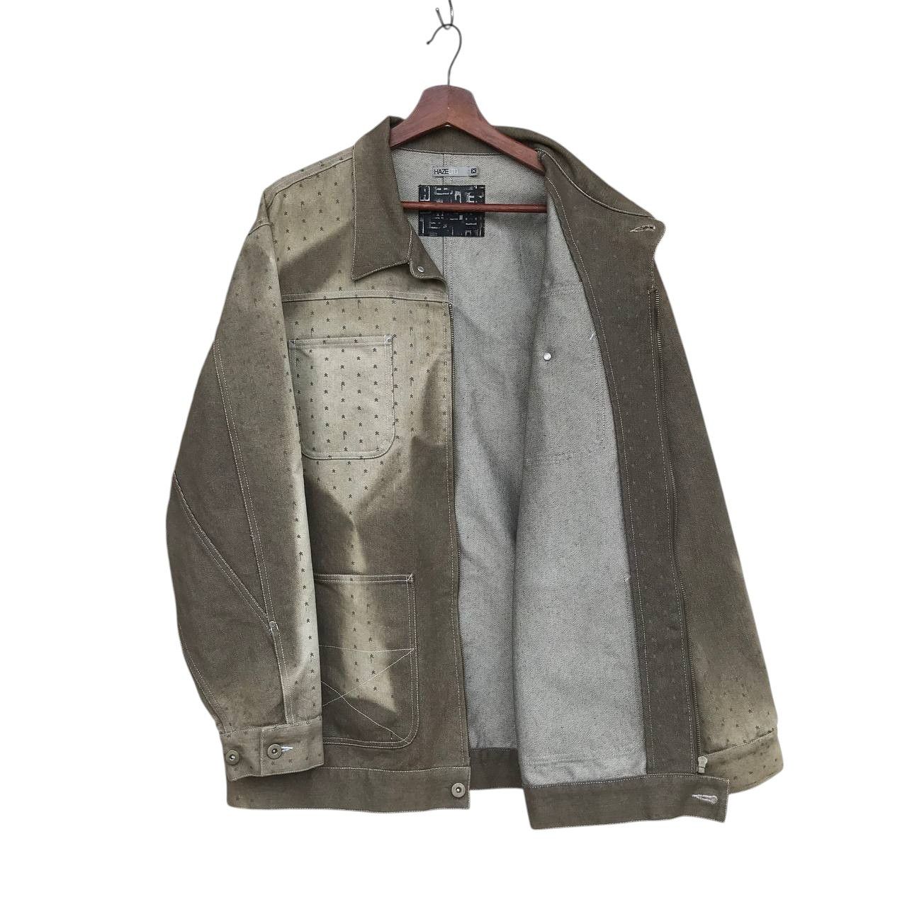 Haze × Japanese Brand VINTAGE HAZE FADED CHORE JACKET PAINTED DOT Size US XL / EU 56 / 4 - 7 Thumbnail