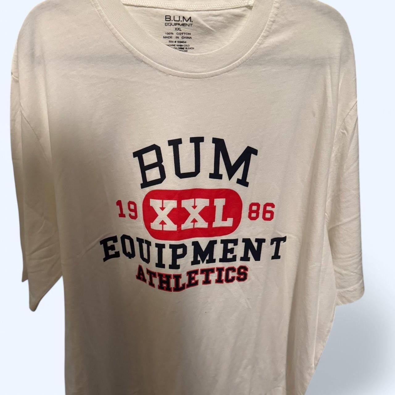 B.U.M Equipment Vintage BUM Equipment Athletics T-Shirt - XXL Size US XXL / EU 58 / 5 - 1 Thumbnail