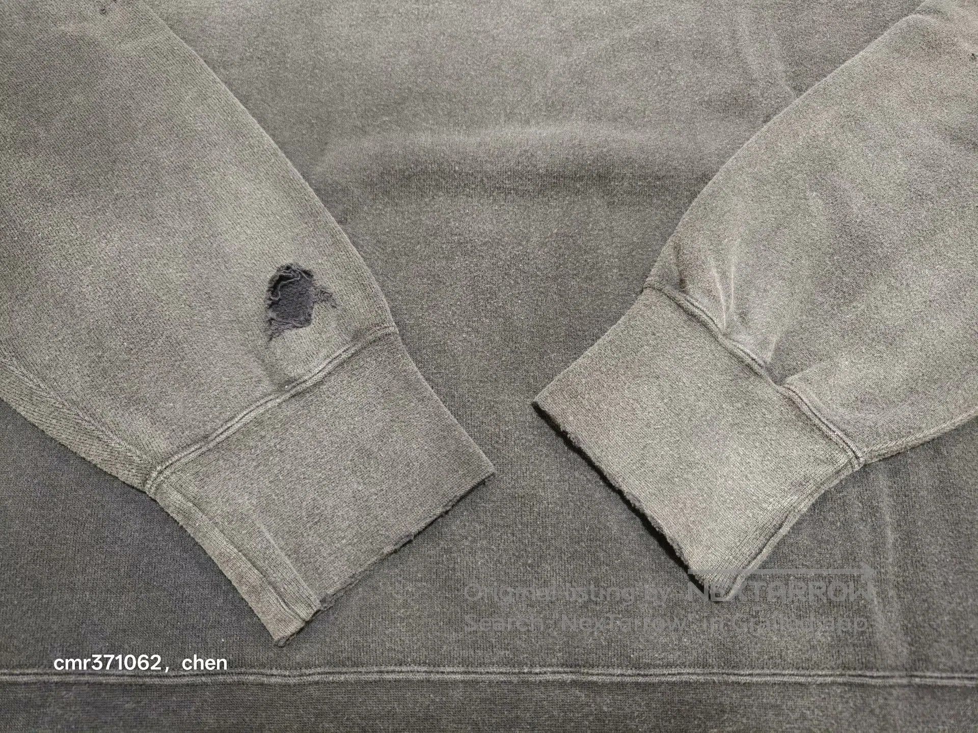 Visvim VISVIM 23SS COURT SWEAT L/S CRASH. Size US XL / EU 56 / 4 - 8 Thumbnail