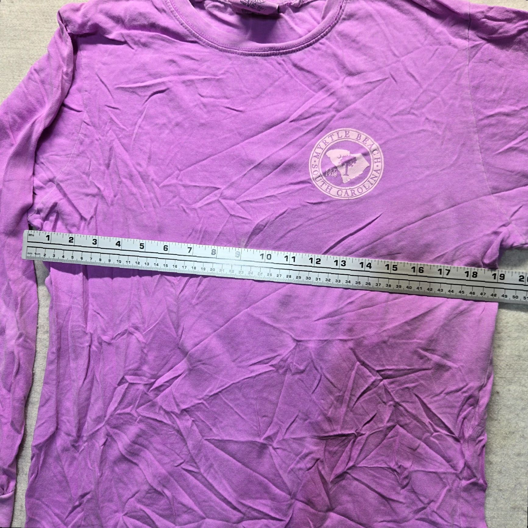 Vintage VINTAGE Myrtle Beach South Carolina SC Purple Tee T-Shirt Women’s Medium Size M / US 6-8 / IT 42-44 - 5 Thumbnail