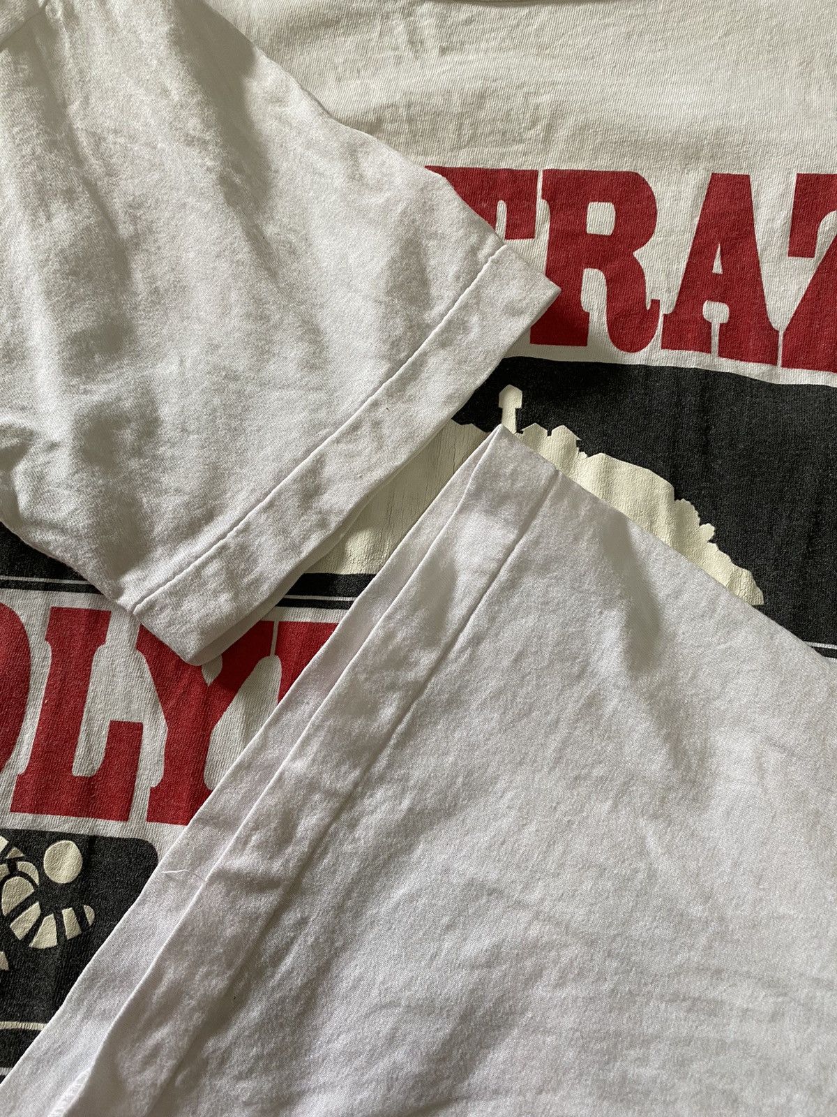 Rap Tees × Vintage Alcatraz Olympics Prison Parody Sports Vintage Single Stitch Size US L / EU 52-54 / 3 - 6 Thumbnail