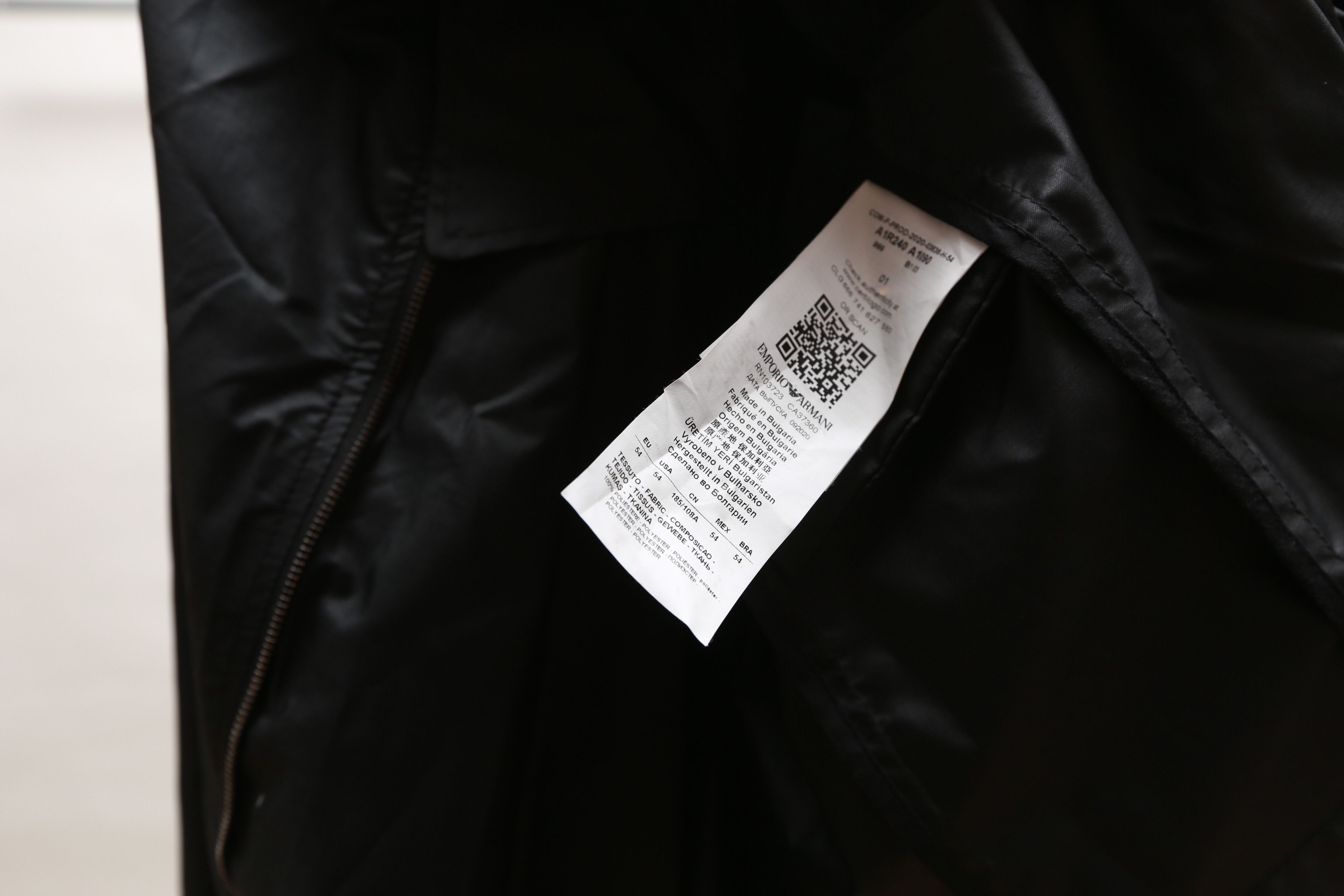 Emporio Armani Light Biker Jacket Size US L / EU 52-54 / 3 - 5 Thumbnail