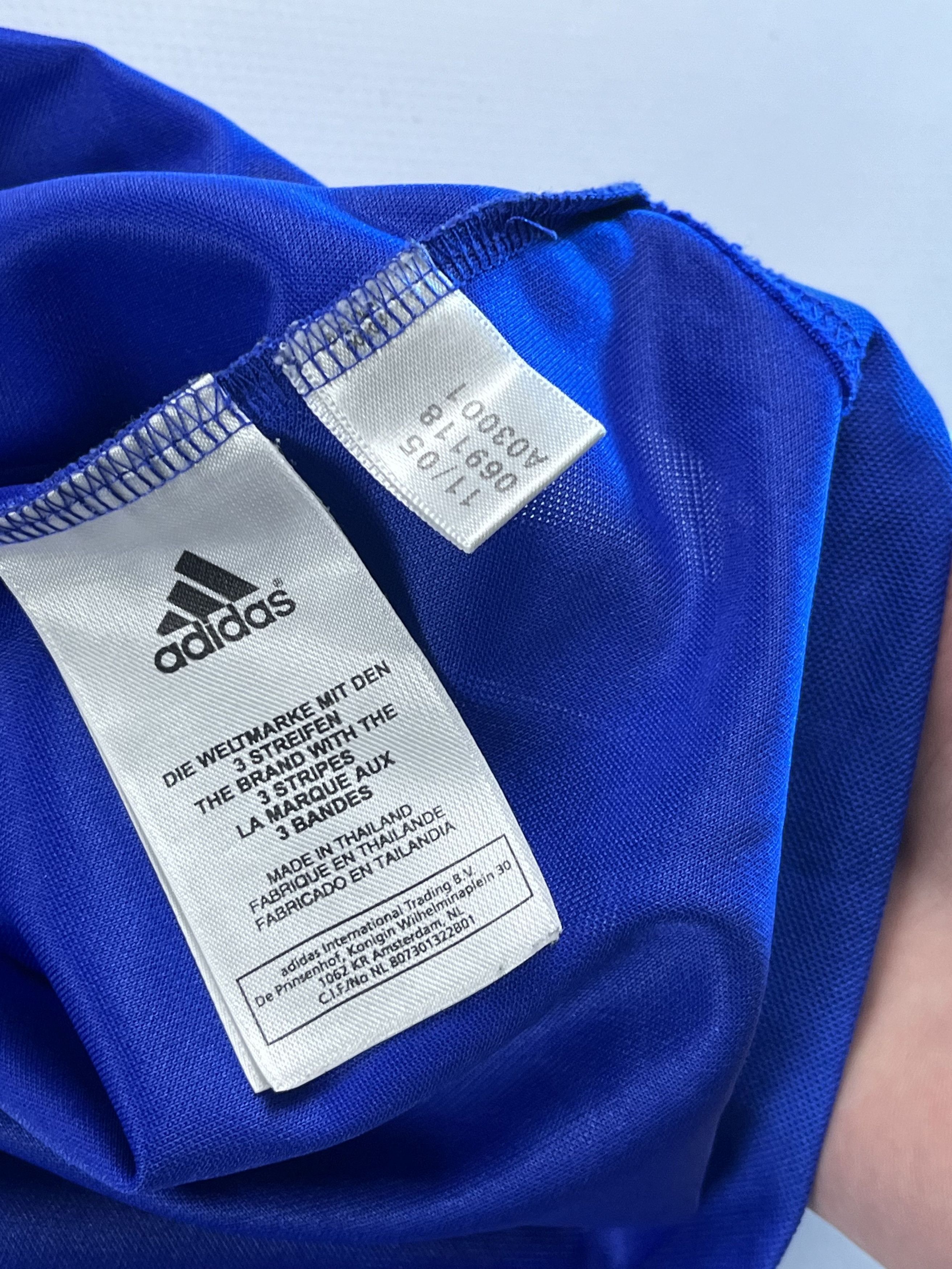 Adidas × Vintage Vintage Adidas France Home 2005 Soccer Jersey Size US M / EU 48-50 / 2 - 7 Thumbnail