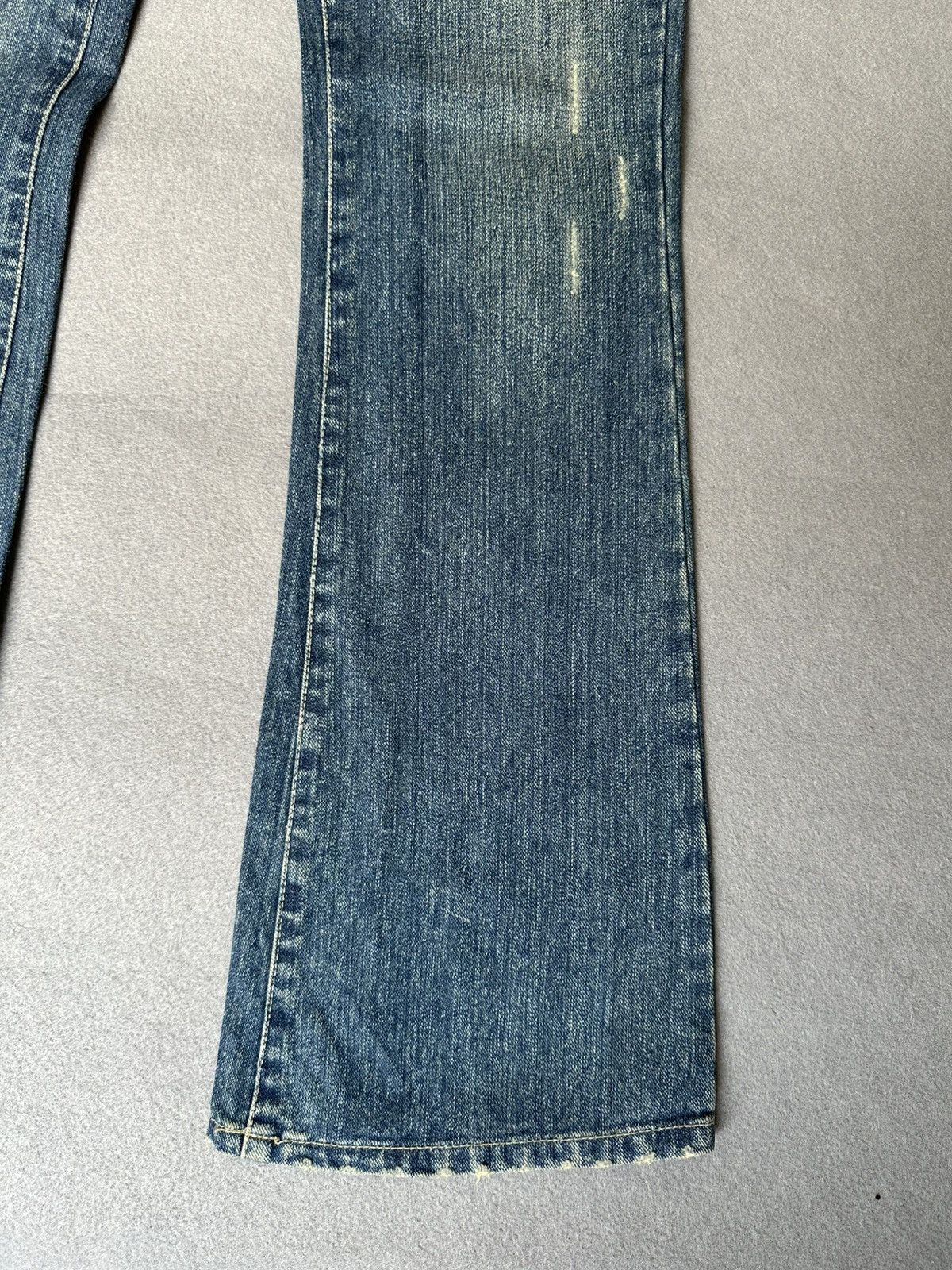 Japanese Brand FLARE Miss Artemis Tribal Design Low Rise Denim Size US 28 / EU 44 - 6 Thumbnail