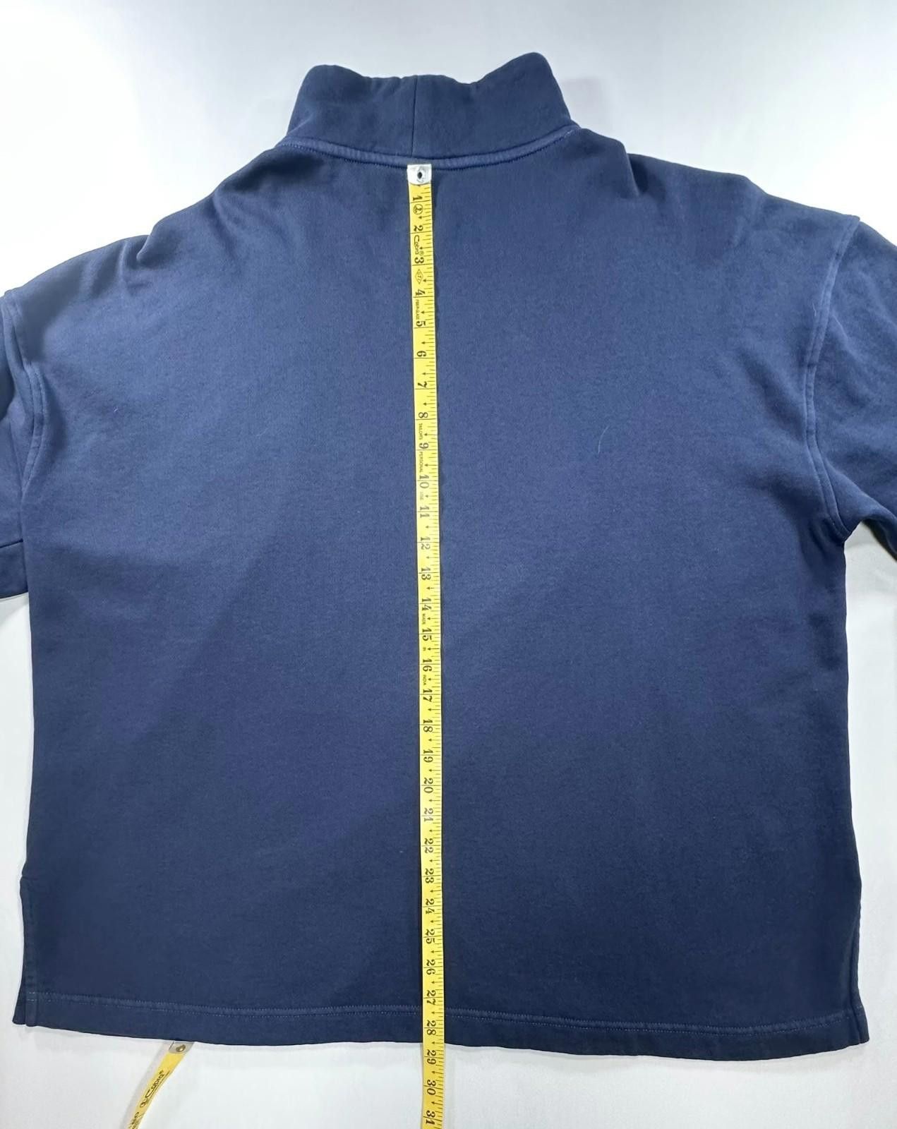 Old Navy Old Navy 1/2 Zip Cotton/Poly Fleece Pullover Blue Mens XL Size US XL / EU 56 / 4 - 3 Thumbnail