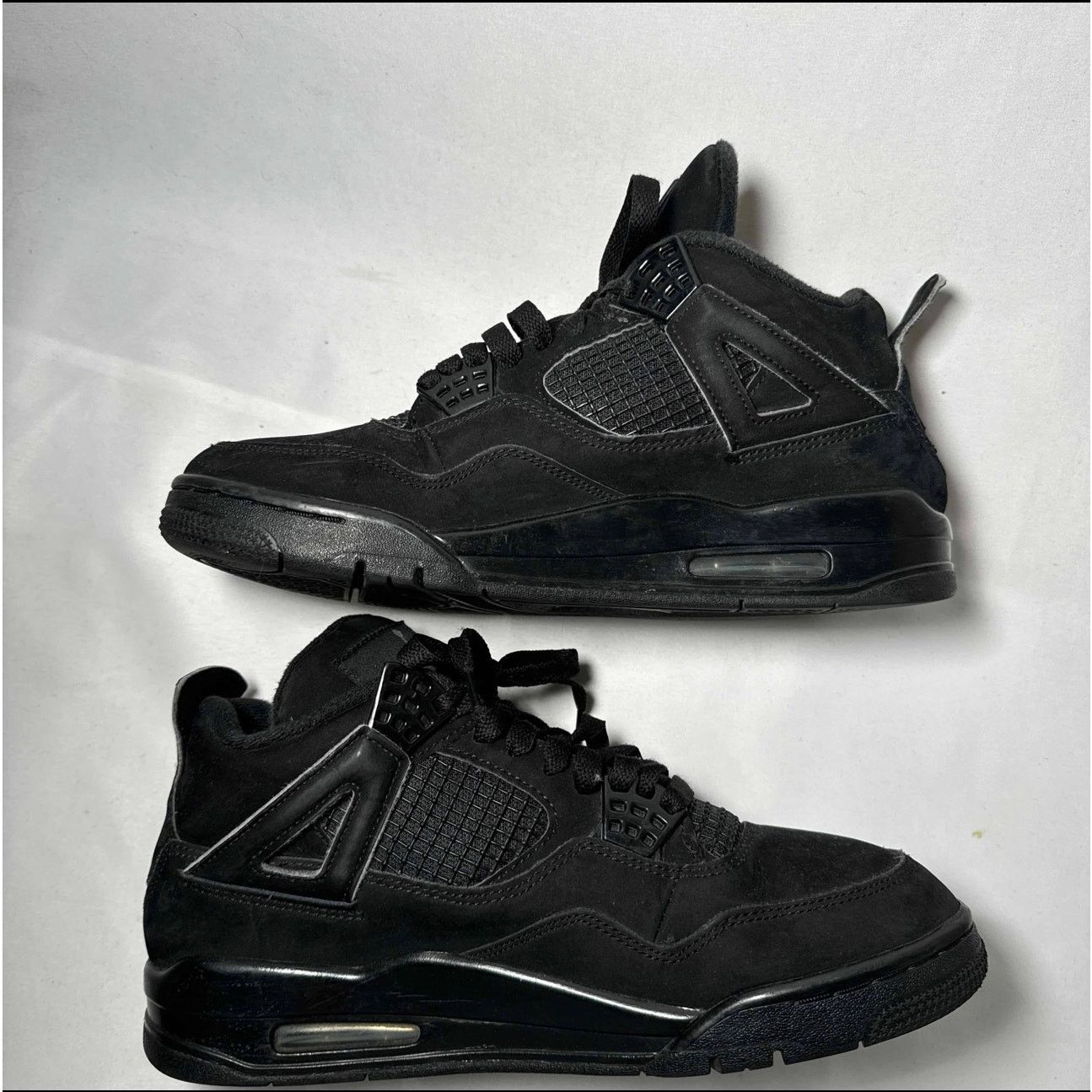 Jordan Brand × Nike Size 8 - Nike Air Jordan 4 Retro Black Cat 2020 Men's Shoes Size US 8 / EU 41 - 3 Thumbnail