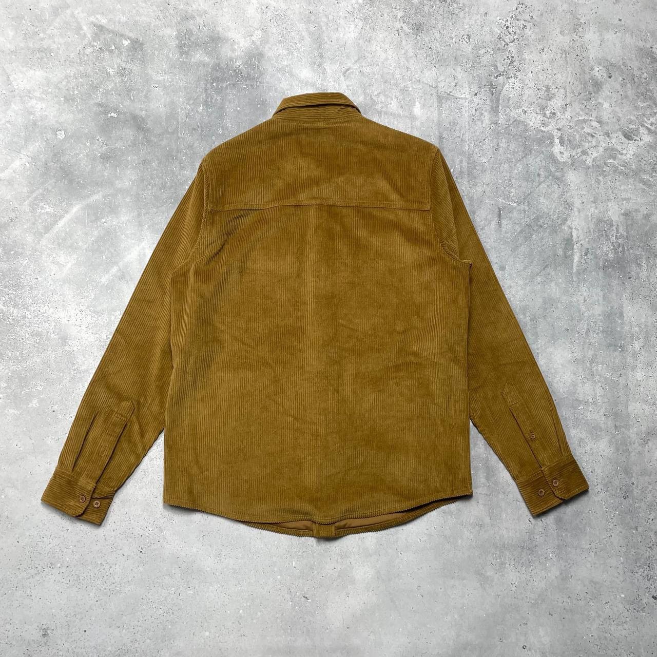 Empyre Empyre Corduroy Button-Up Long Sleeve Shirt Mustard Size S Size US S / EU 44-46 / 1 - 19 Thumbnail